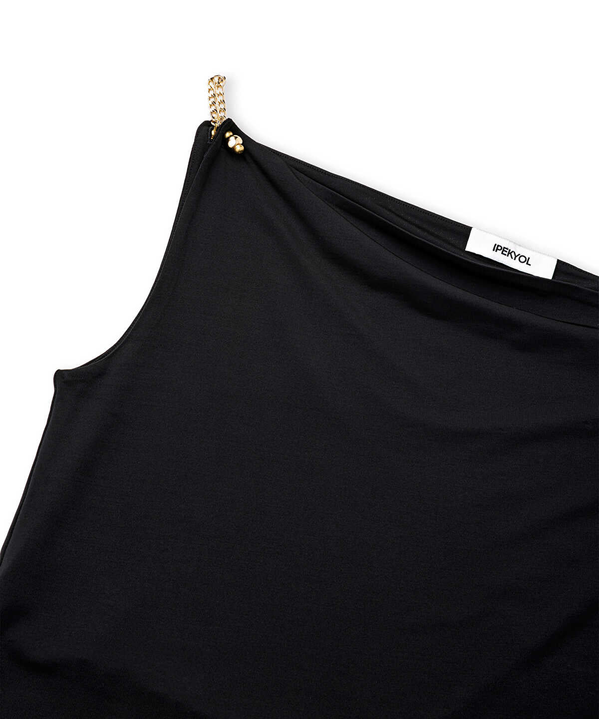 T-Shirt with Chain Accents