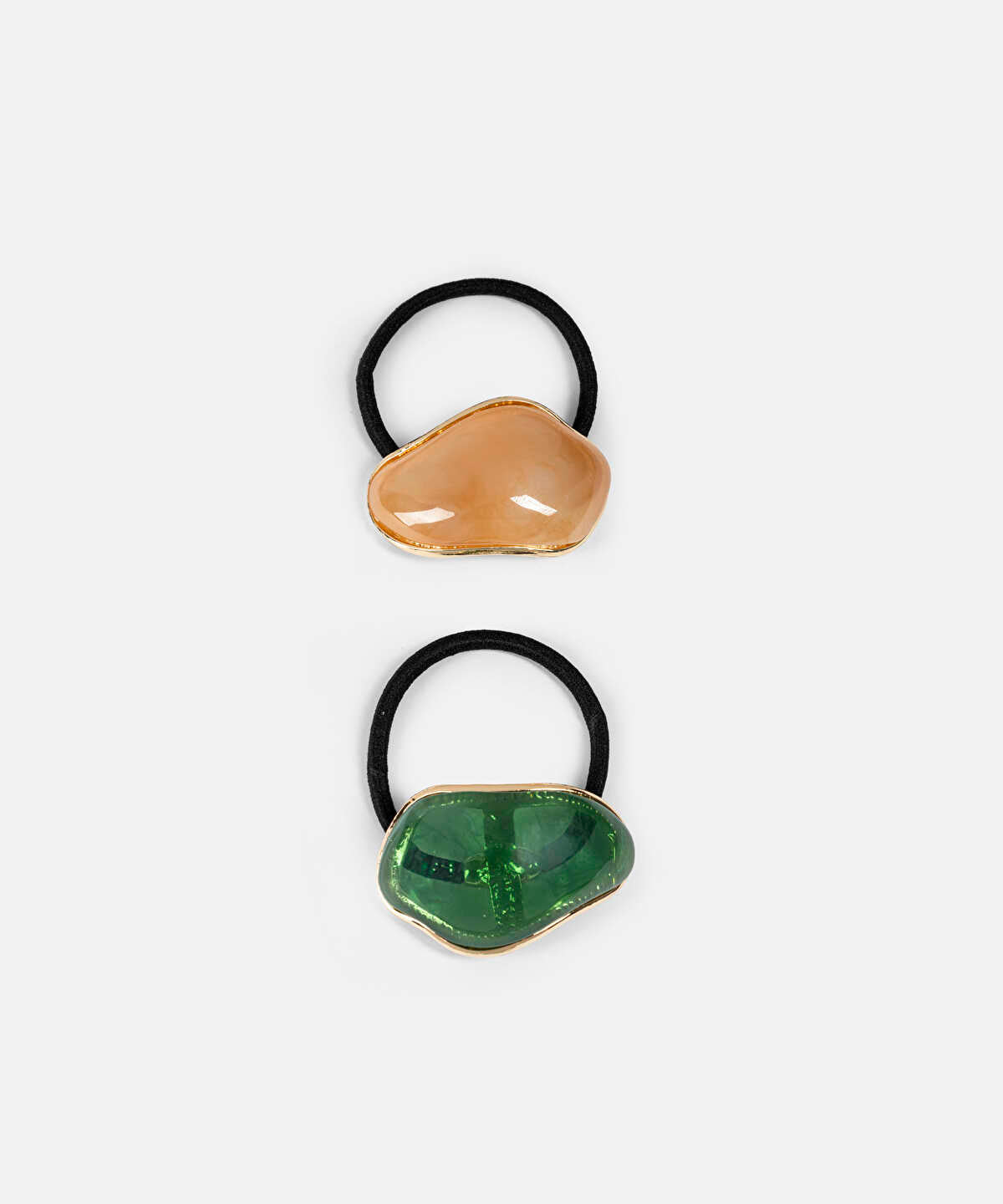 Contrast Stone Hair Fastener