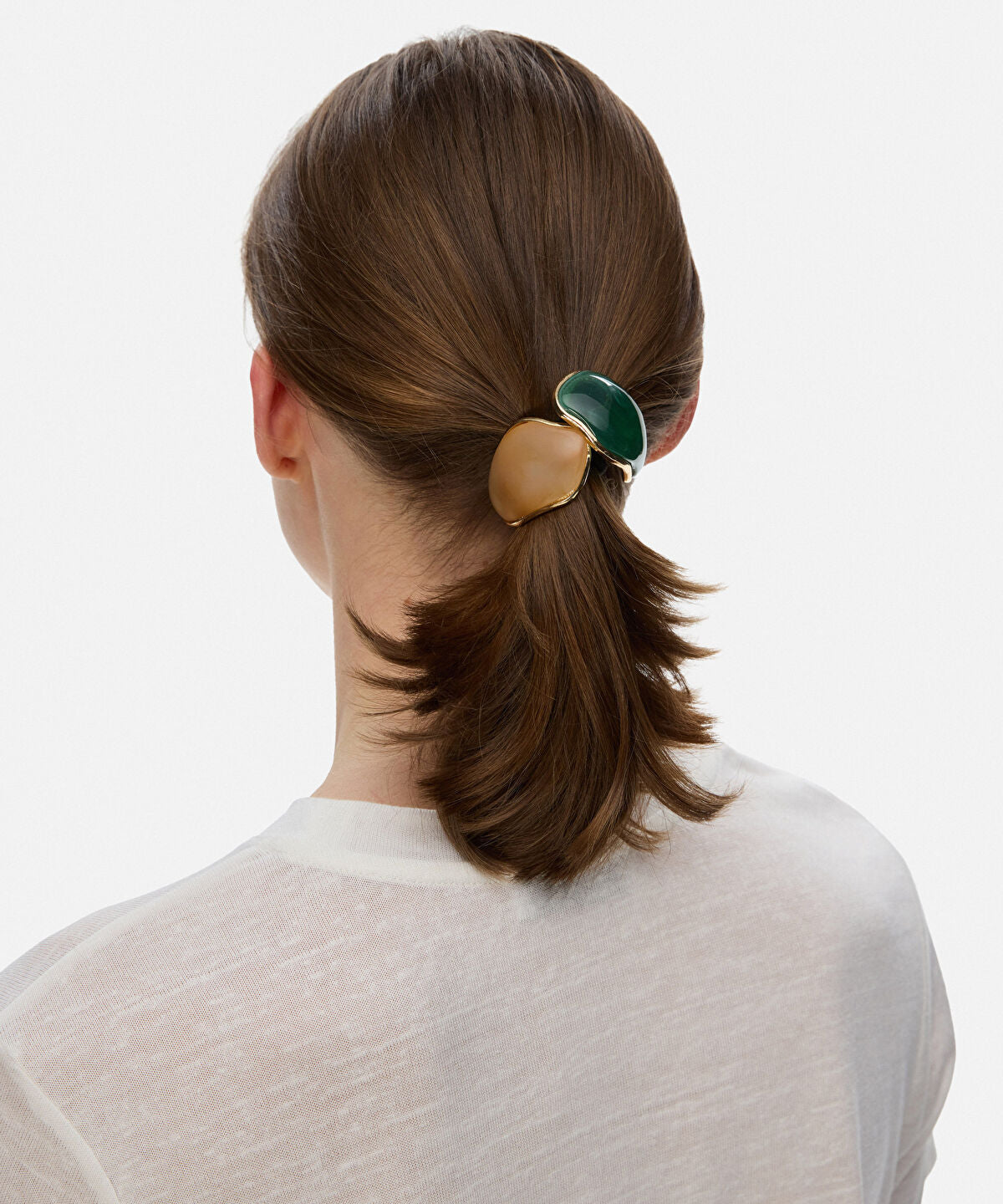 Contrast Stone Hair Fastener