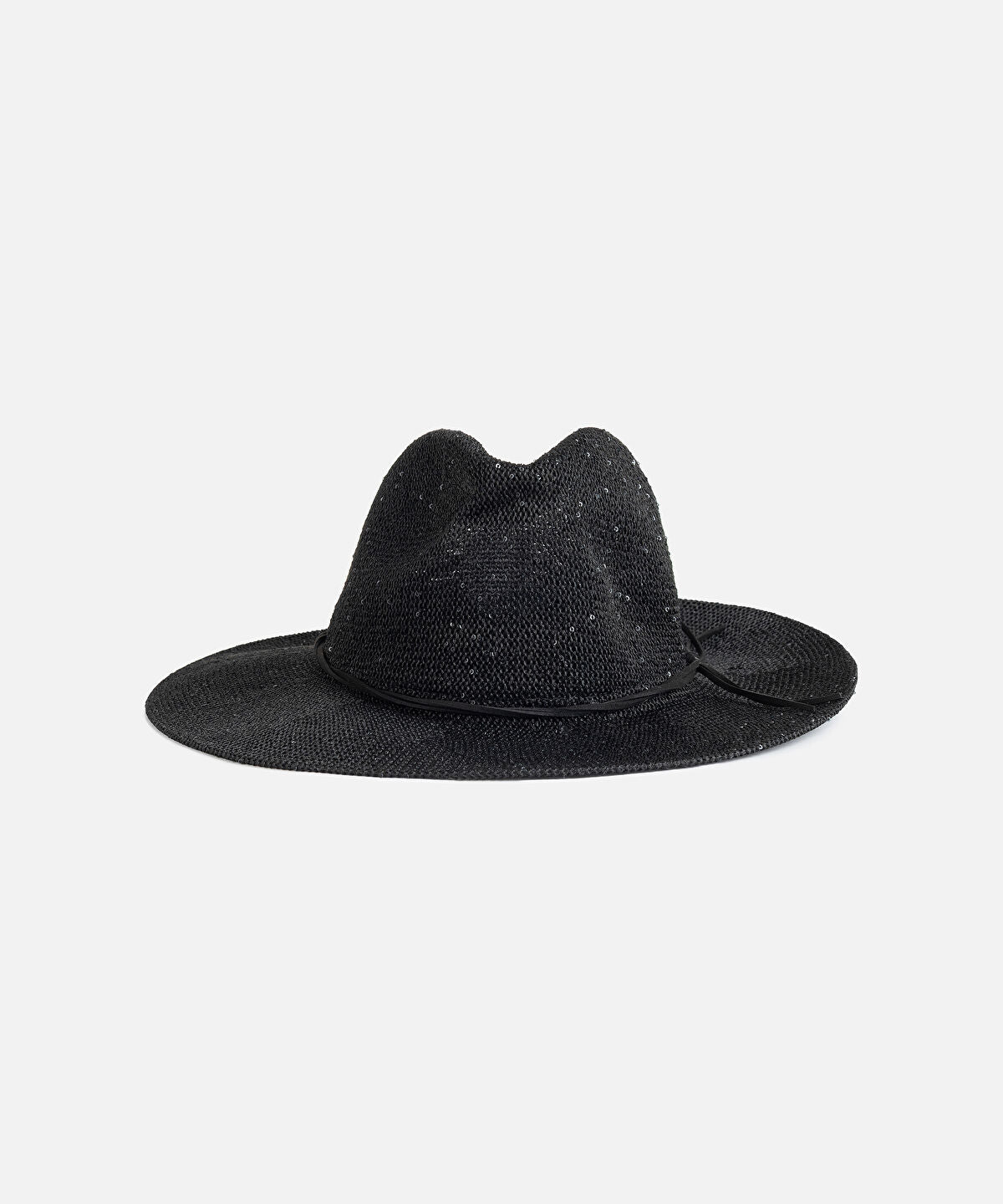 Sequin Embellished Hat
