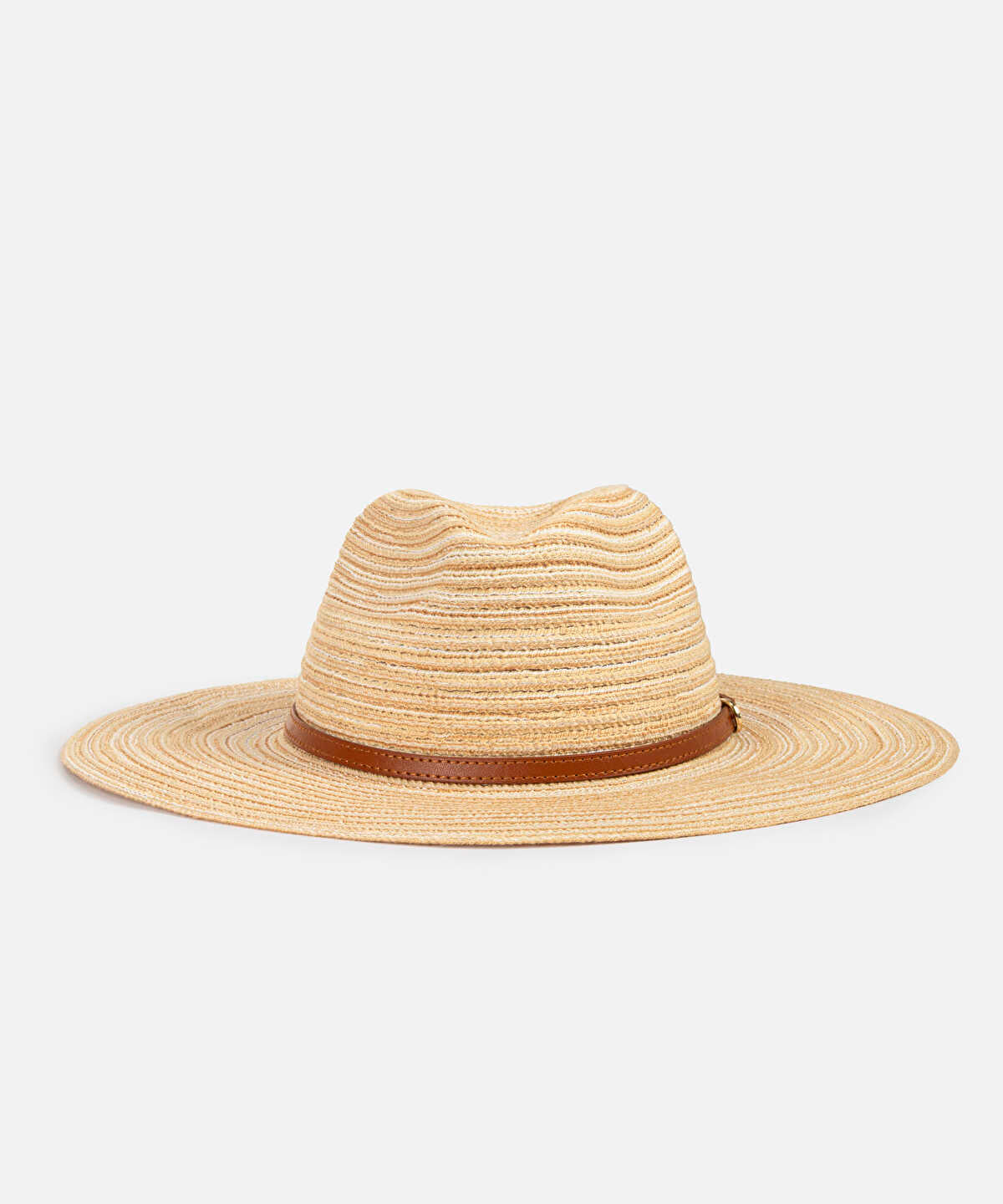Leather-Effect Band Hat