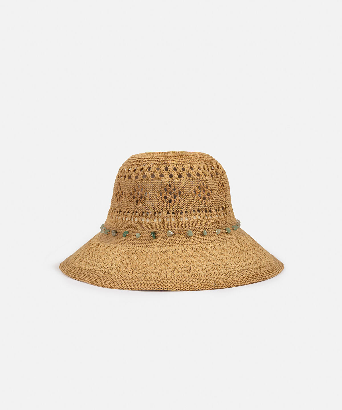 Acrylic Beaded Band Hat