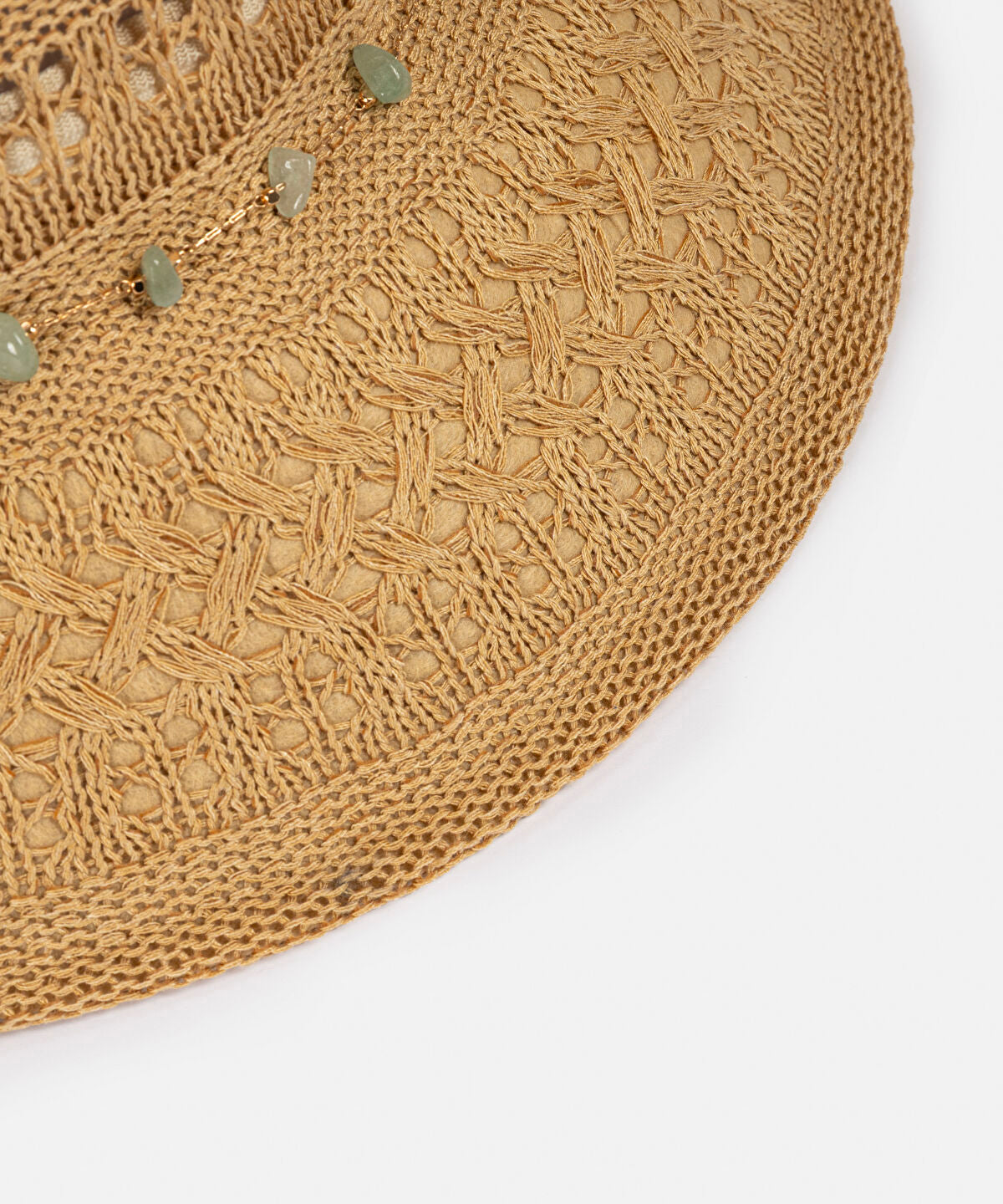 Acrylic Beaded Band Hat