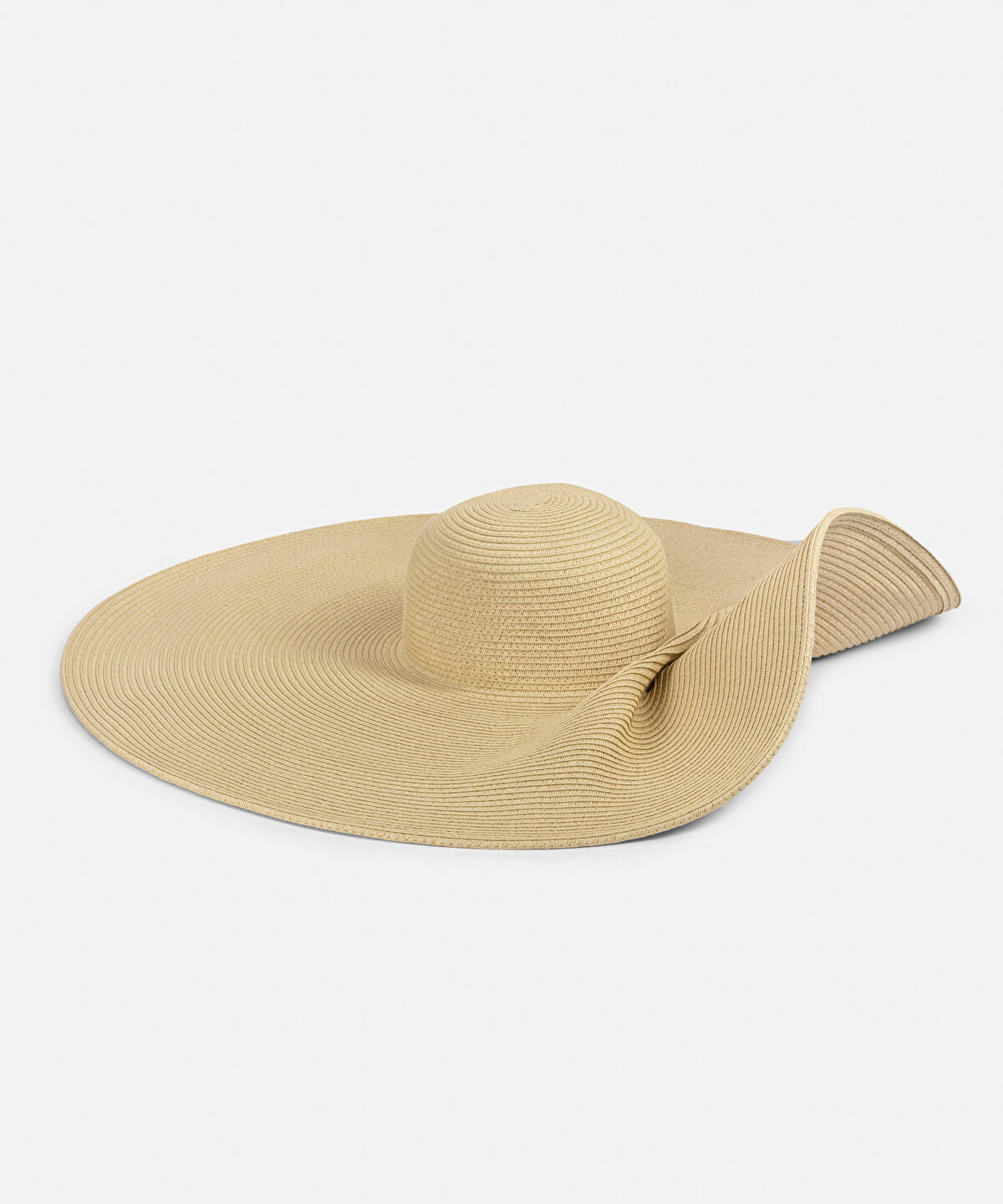 Straw Effect Maxi Hat