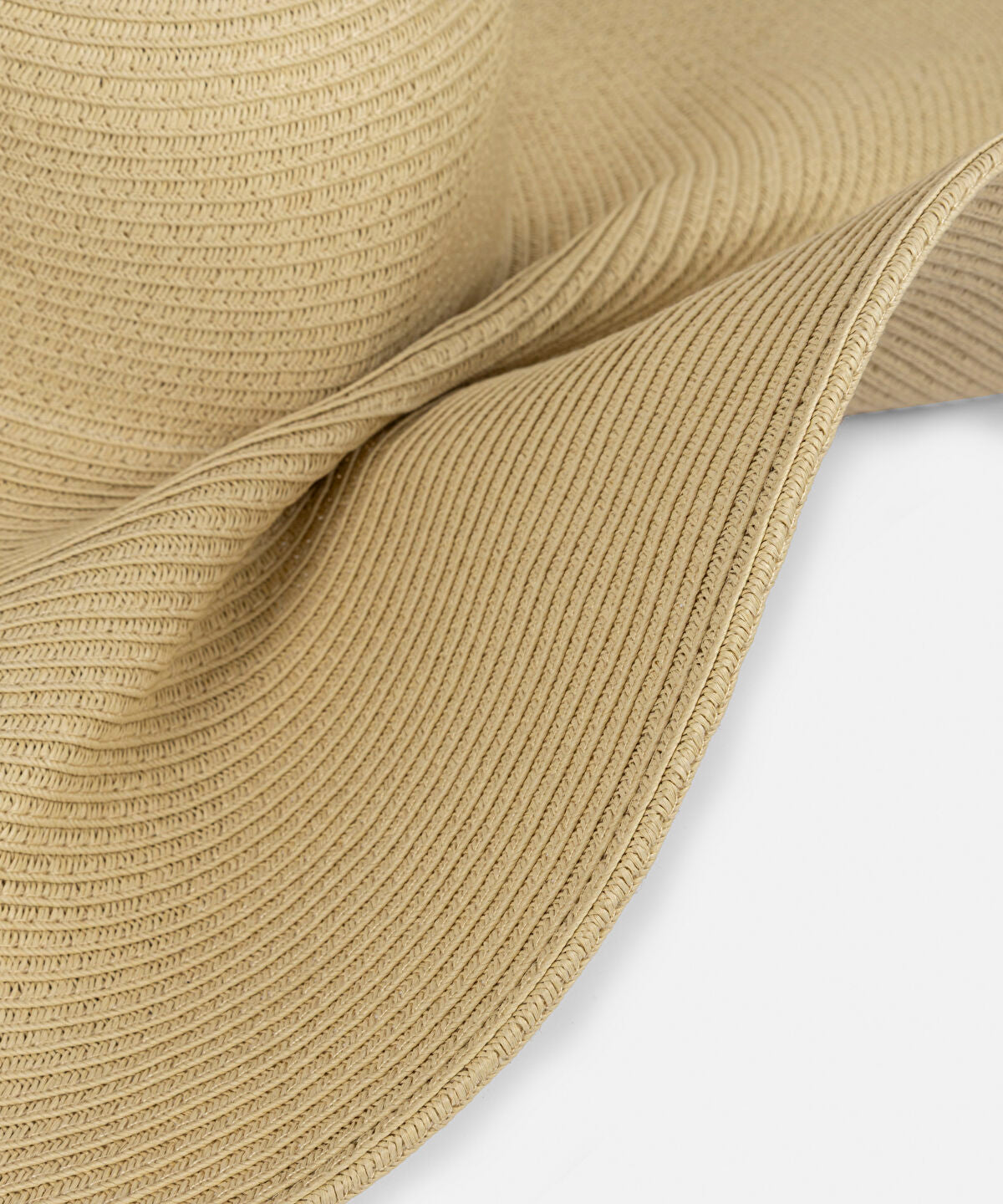 Straw Effect Maxi Hat
