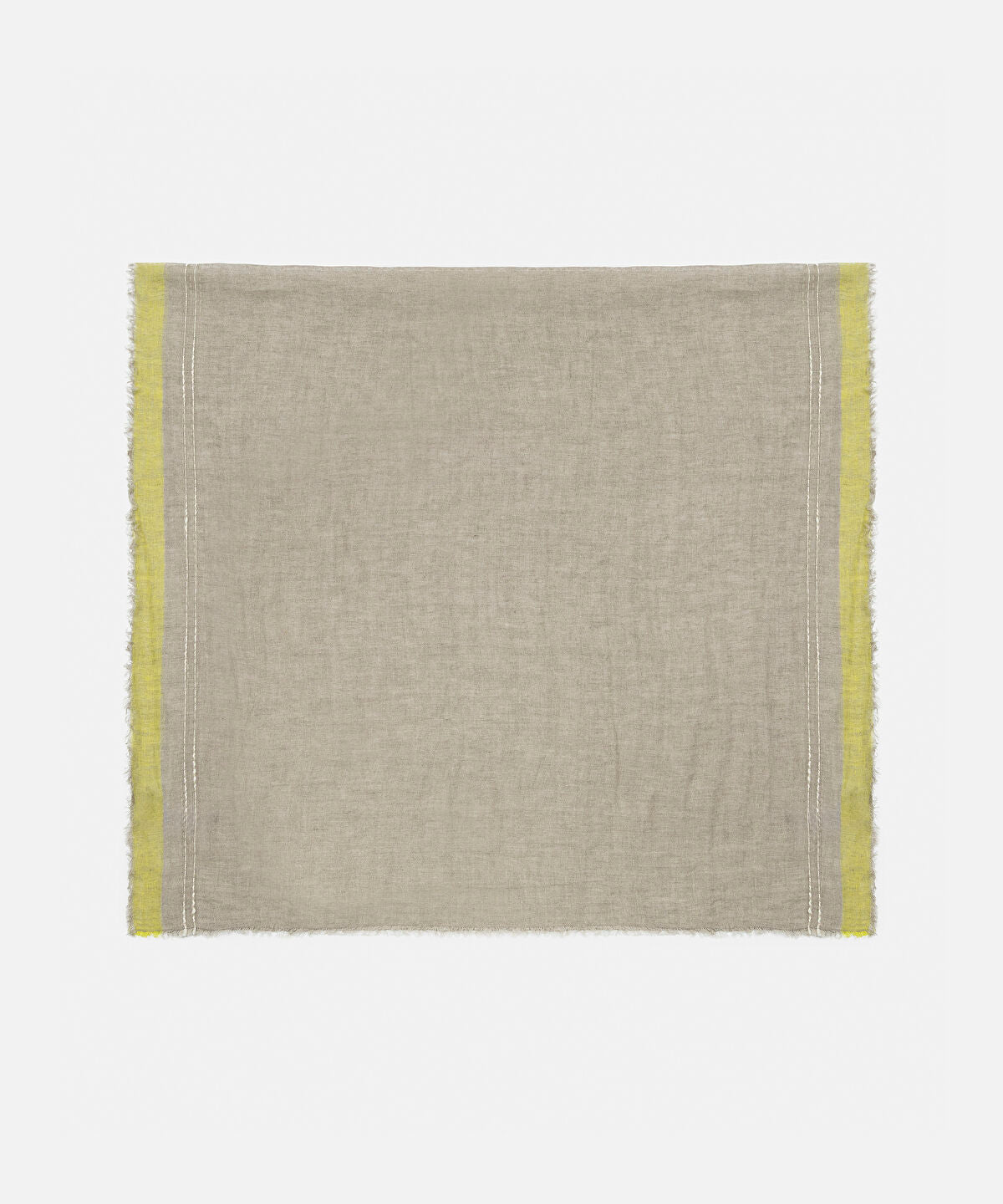 Color-Block Linen Scarf