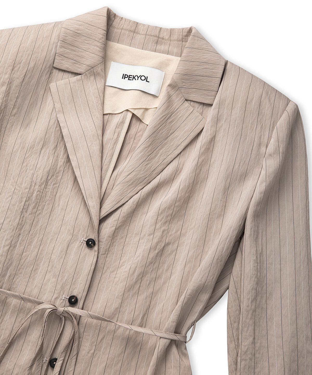 Striped Jacquard Blazer