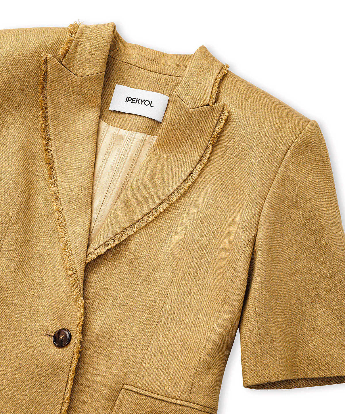 Fringe-Trim Blazer