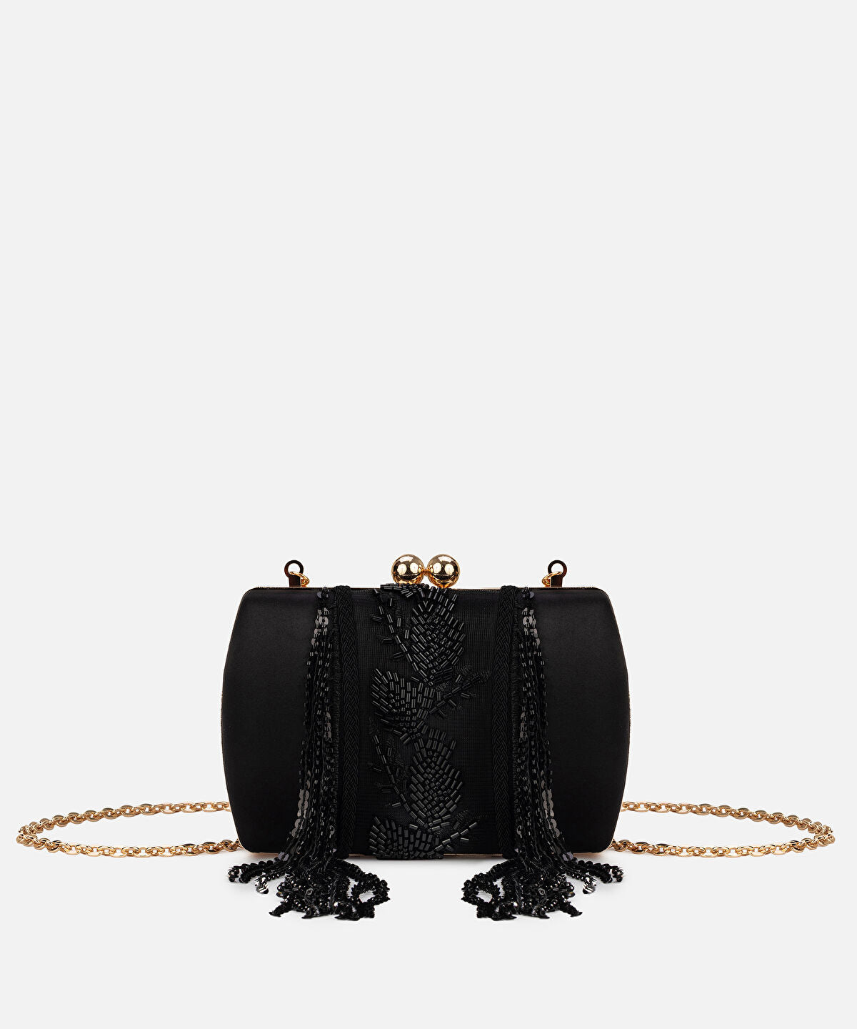 Beaded Dangle Clutch
