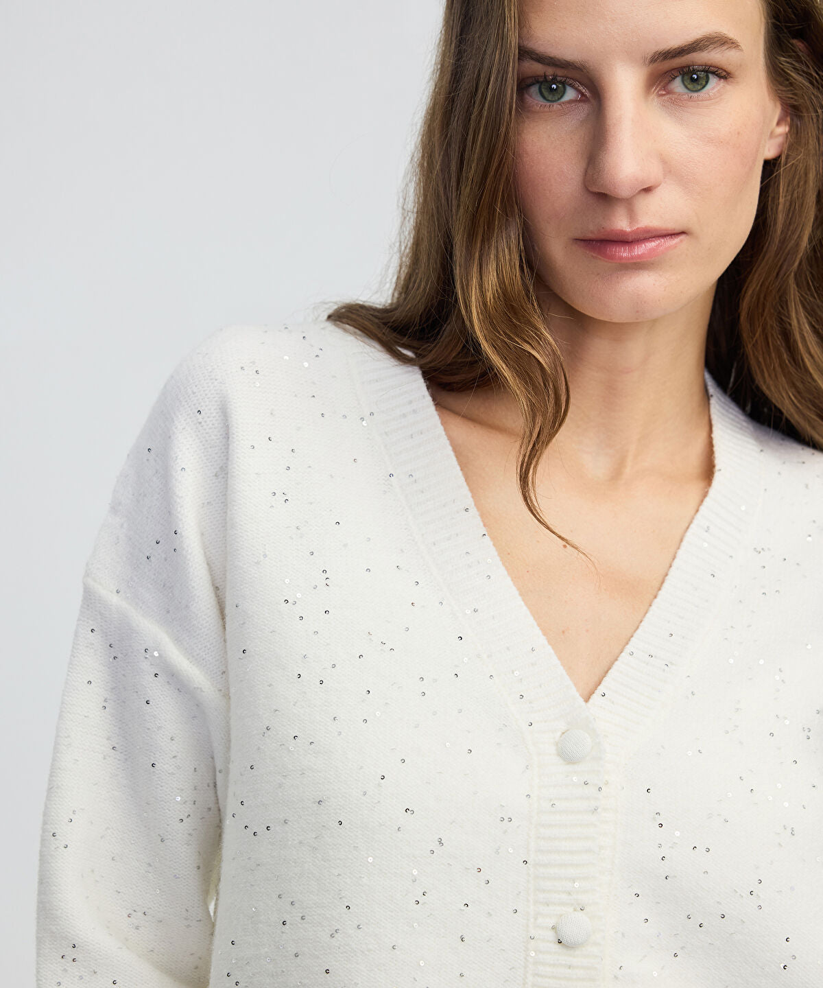 Embellished Knit Cardigan