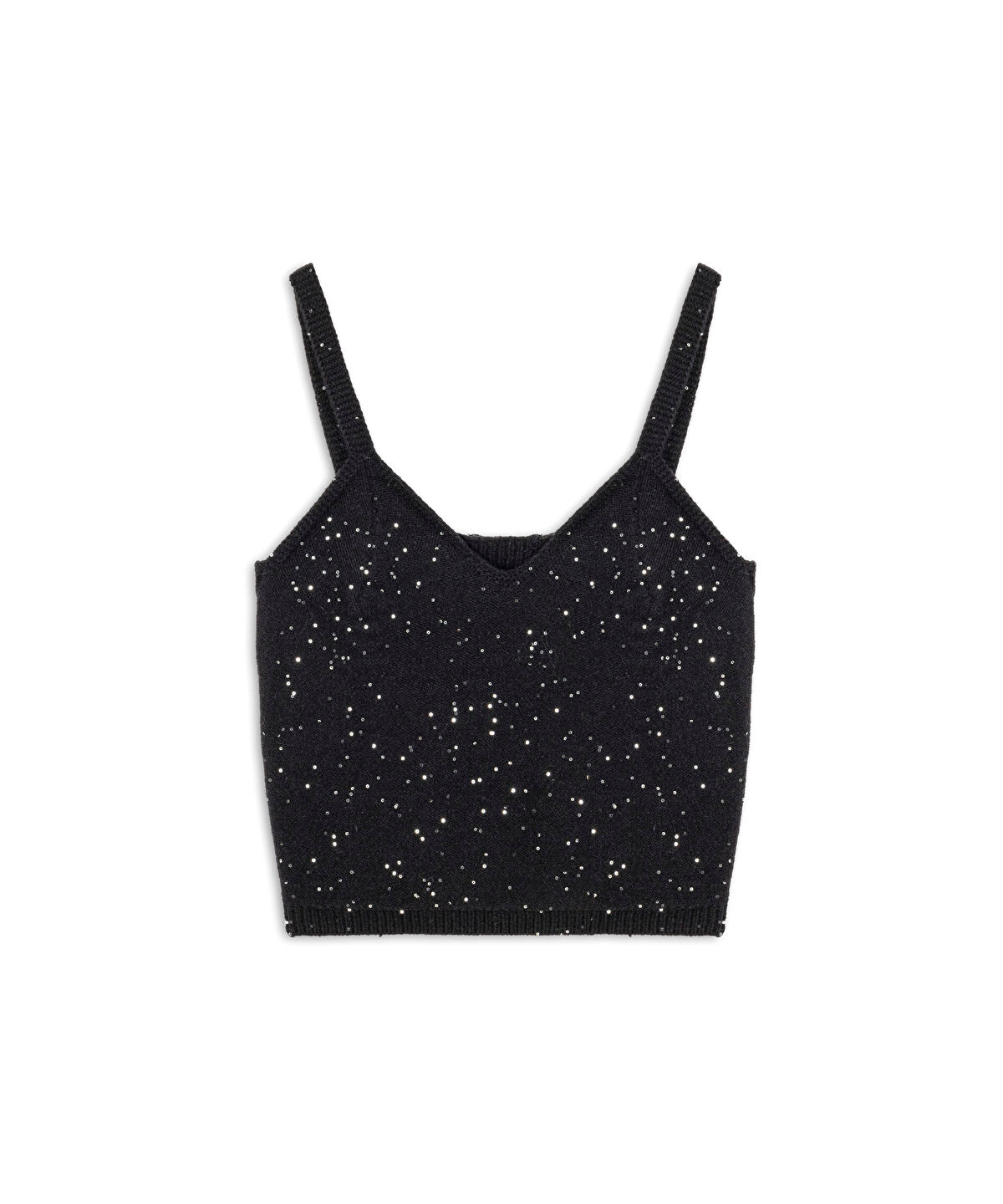 Embellished Knit Top