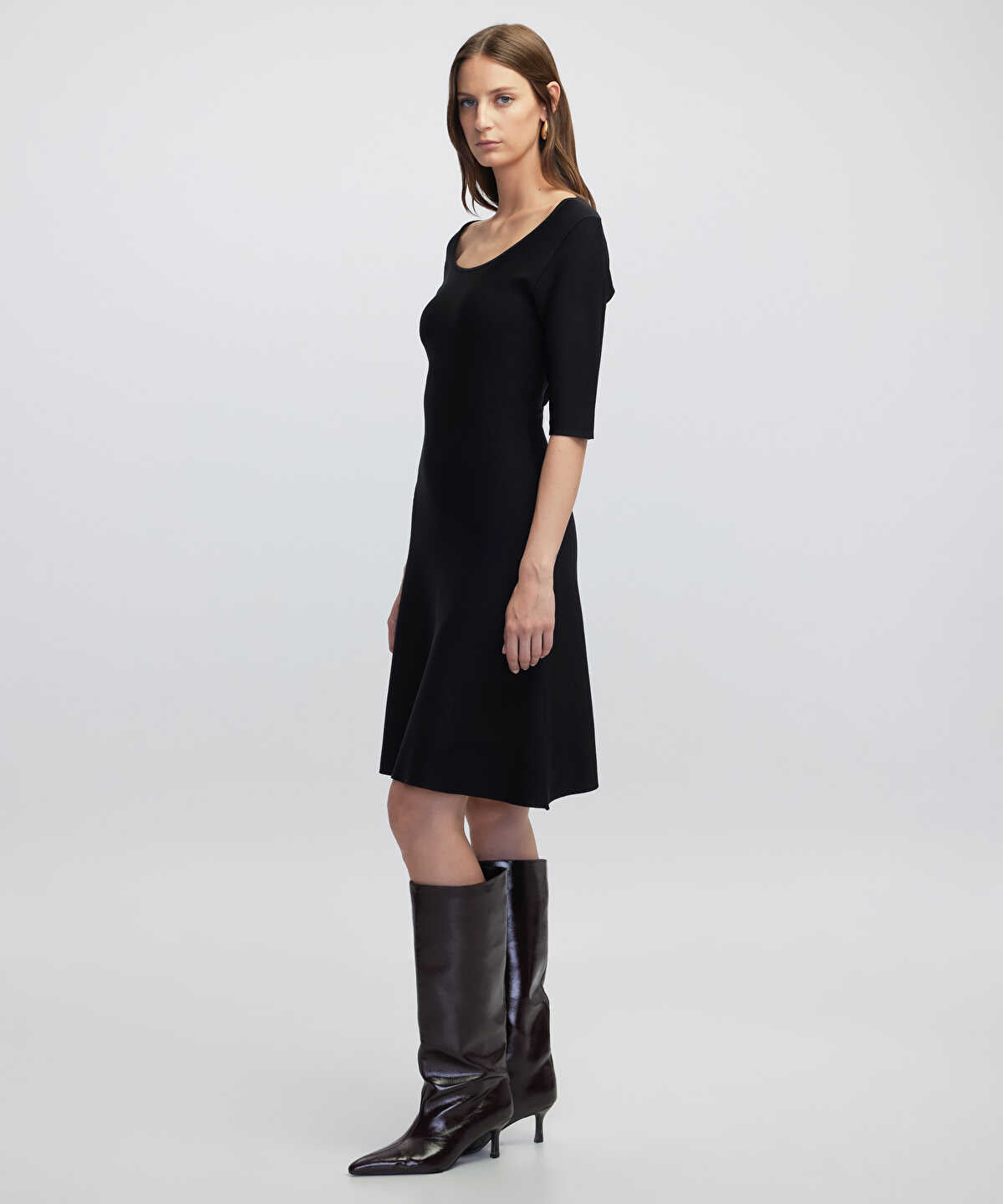 A-Line Knit Dress