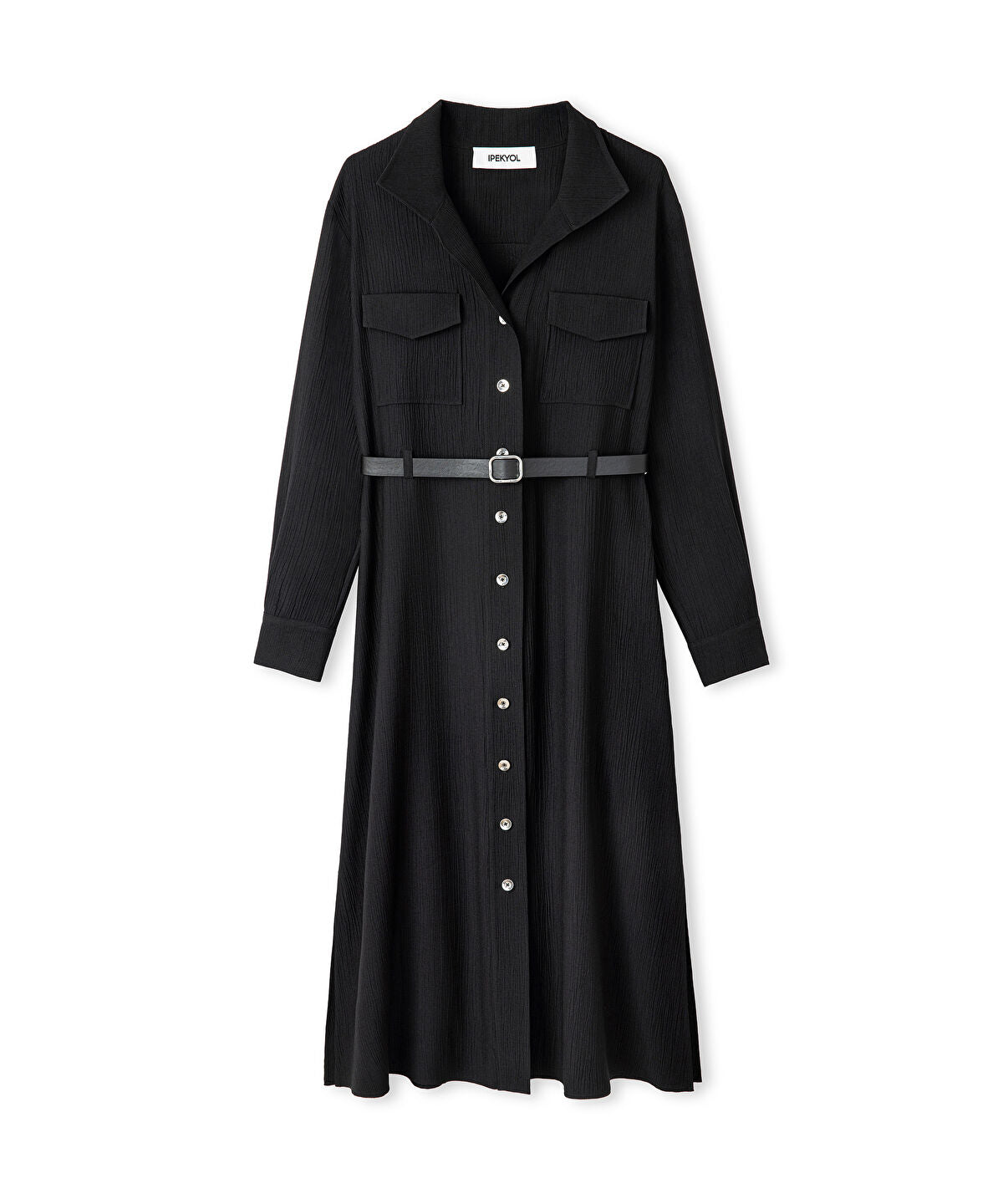 Belted Shirt Dress