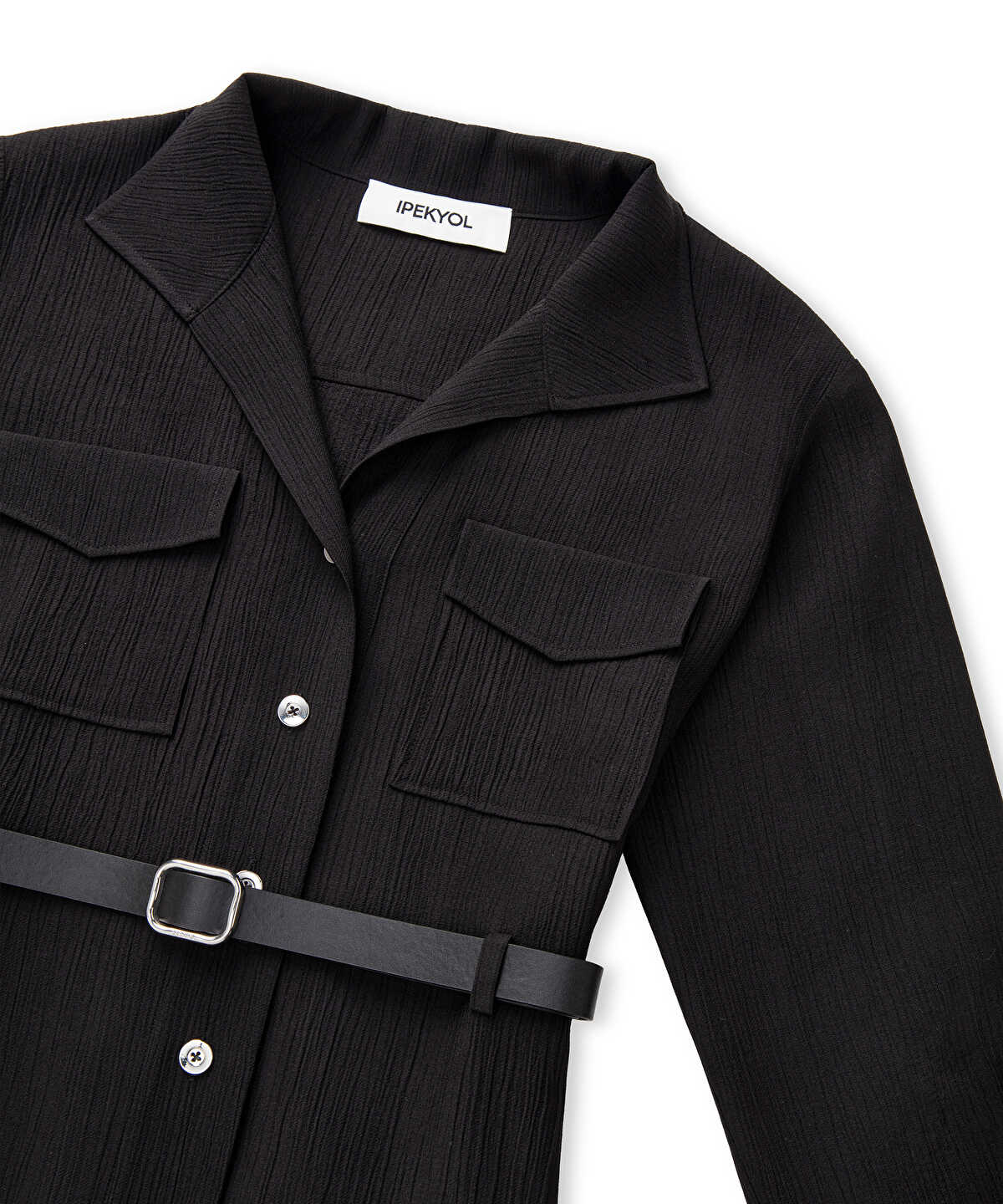 Belted Shirt Dress