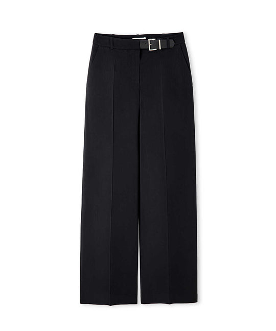 Contrast Belt Trousers