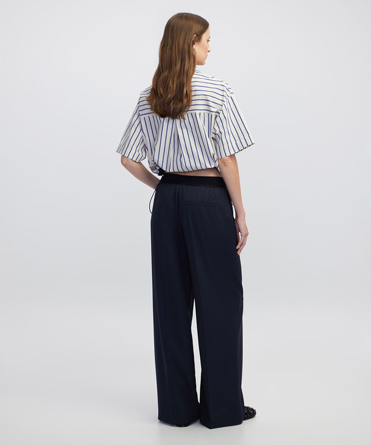 Mixed Media Trousers