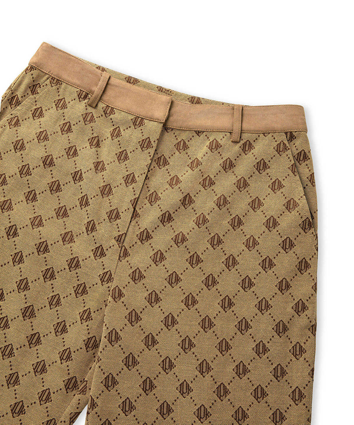 Monogram Jacquard Trousers