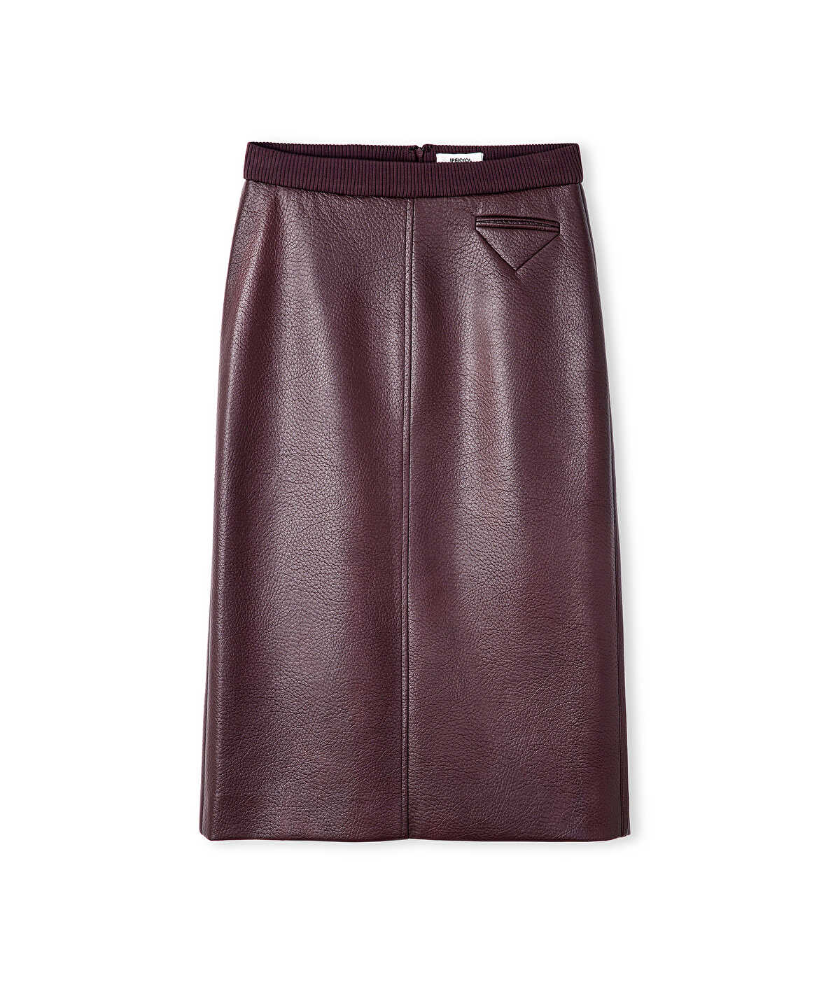 Leather-Effect Skirt