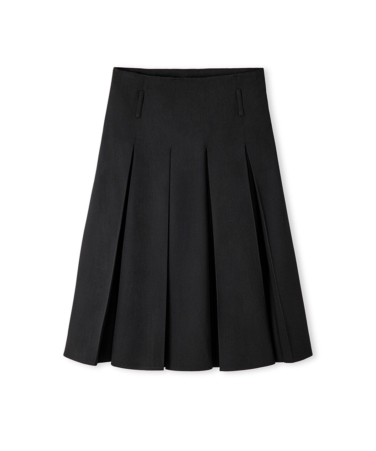 Pleated Midi Skirt