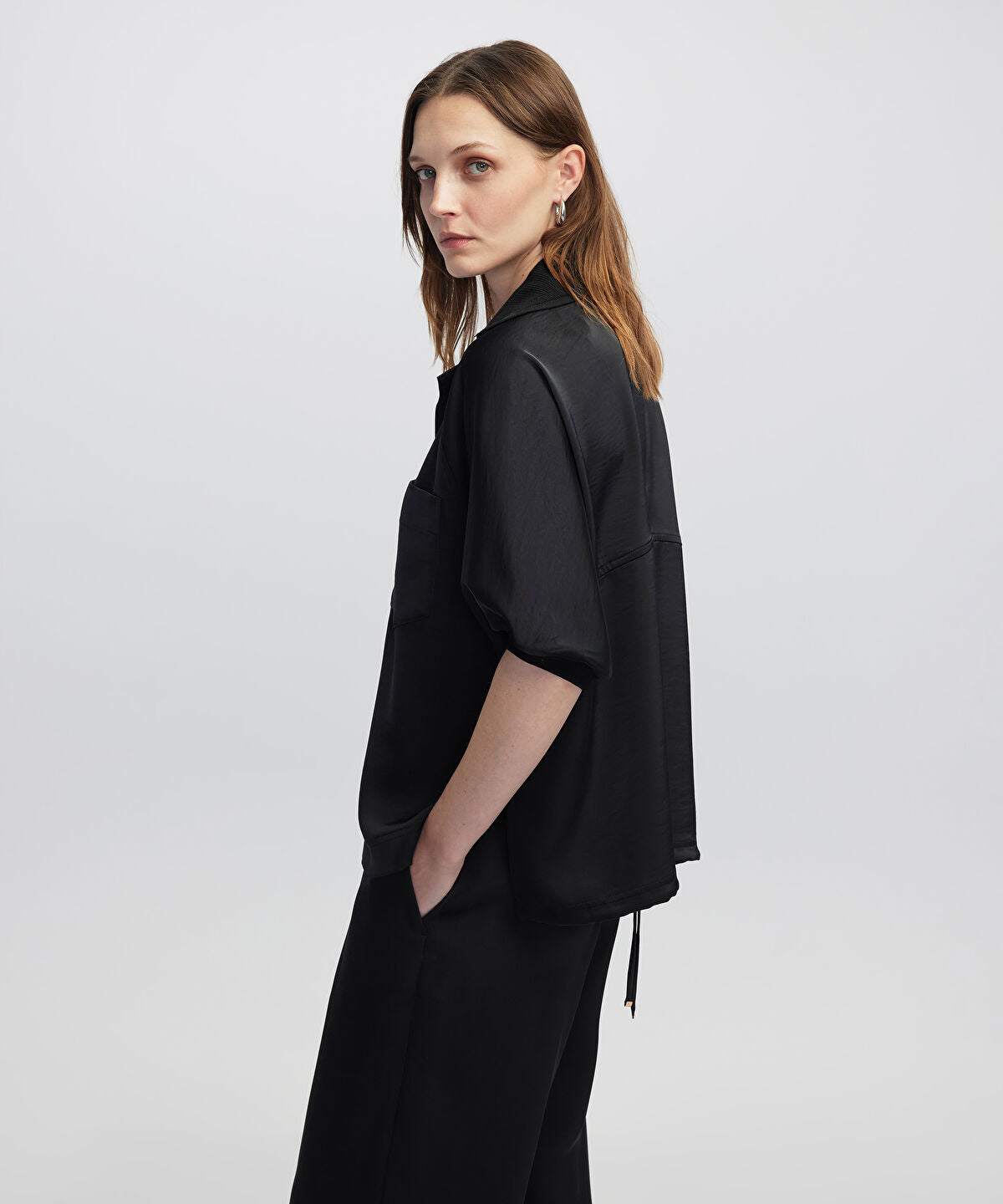 Mixed Media Blouse