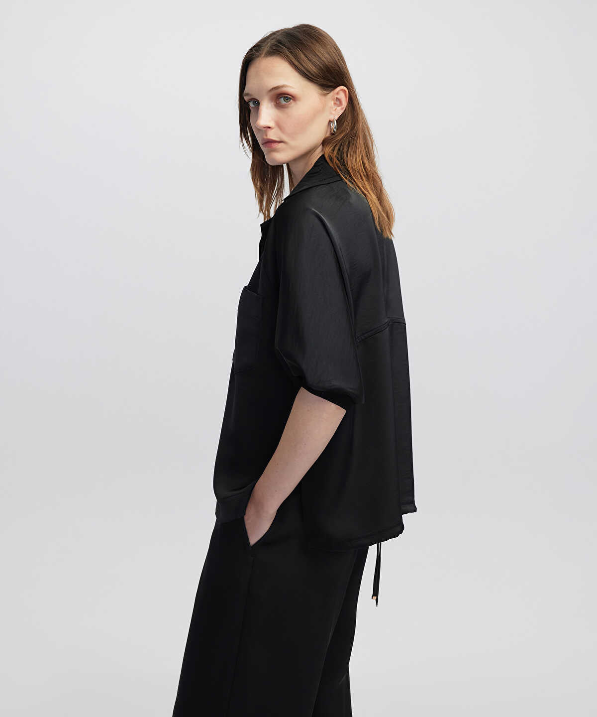 Mixed Media Blouse