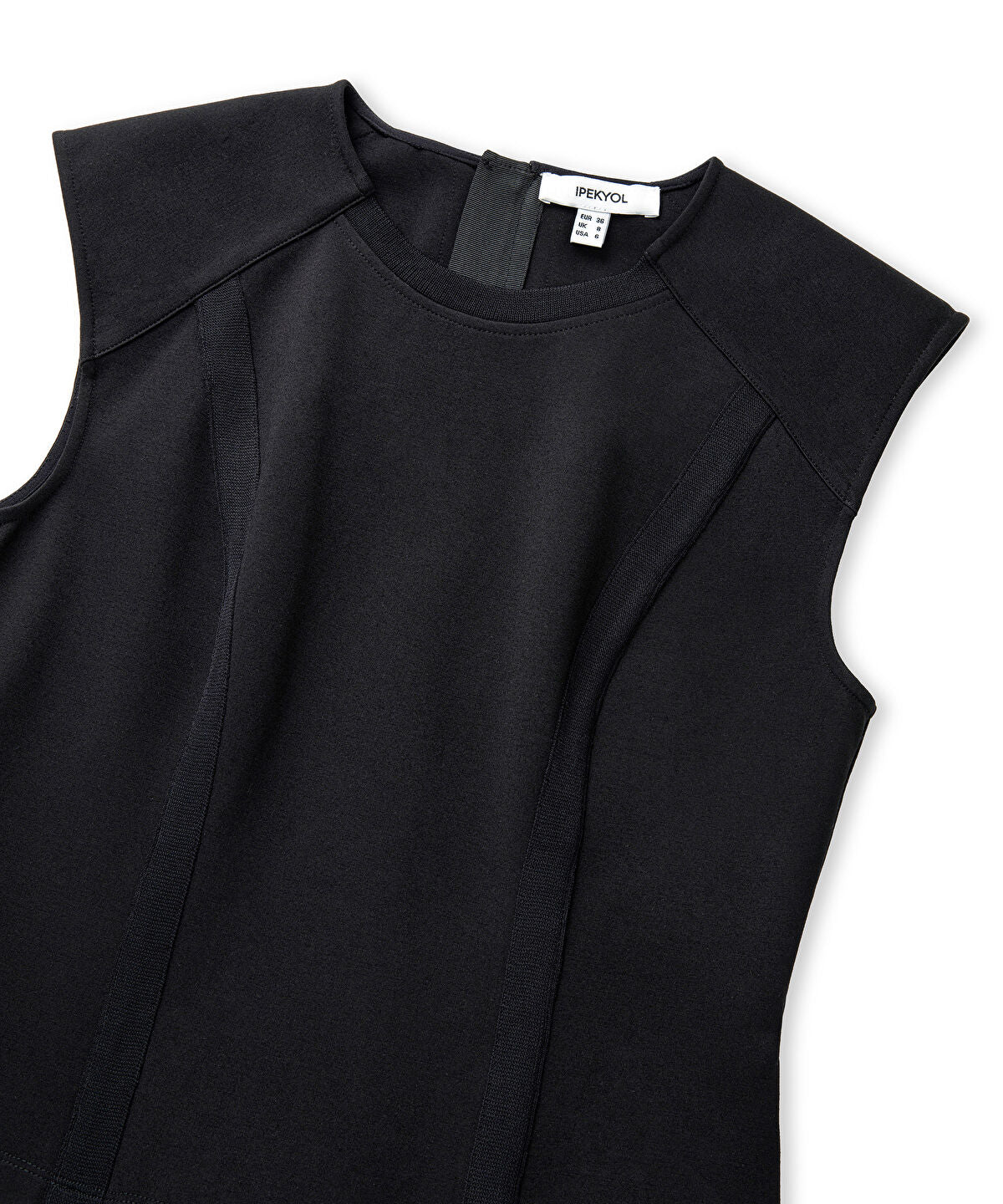 Blouse with Shoulder Pads