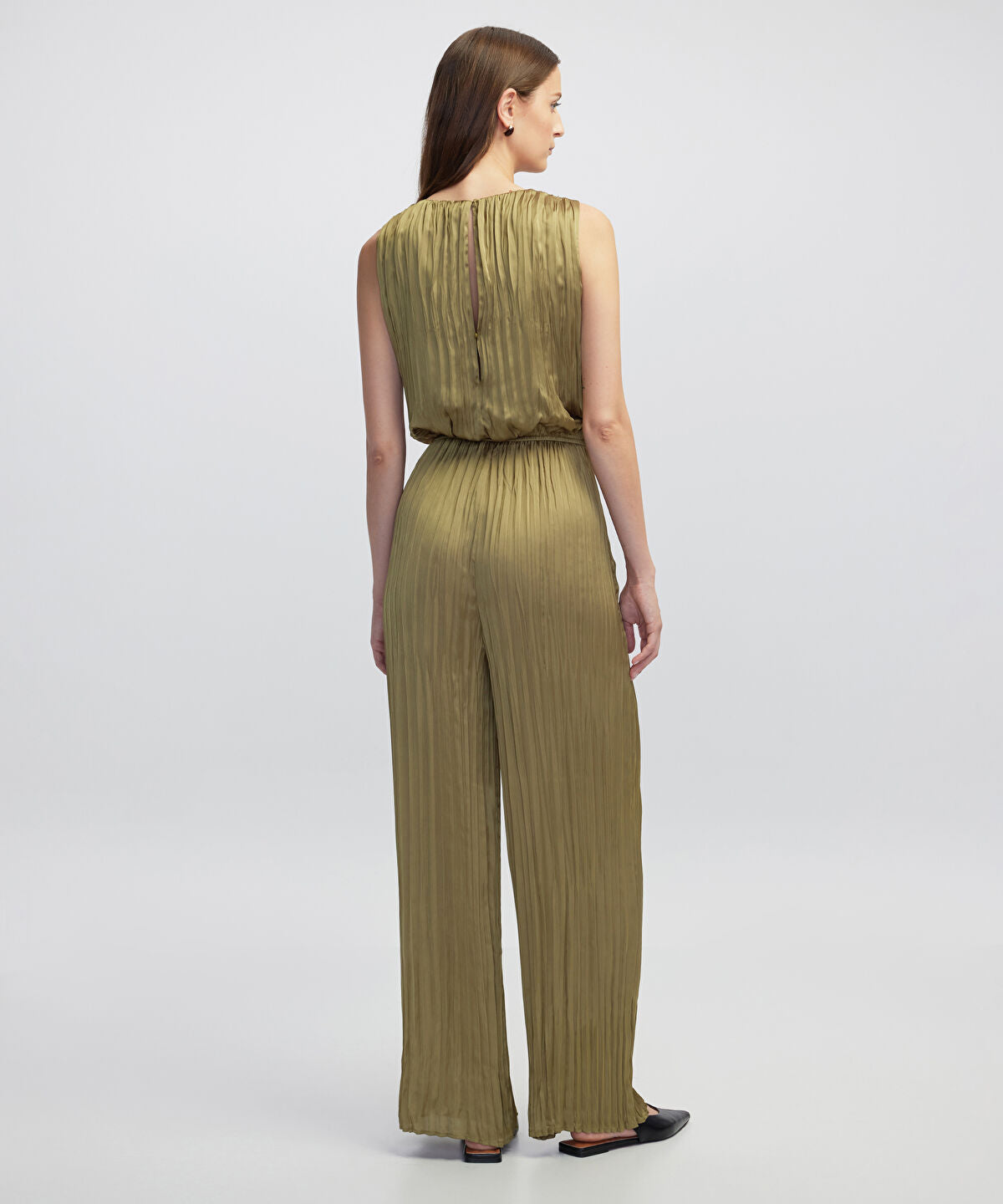 Pleated Jumpsuit