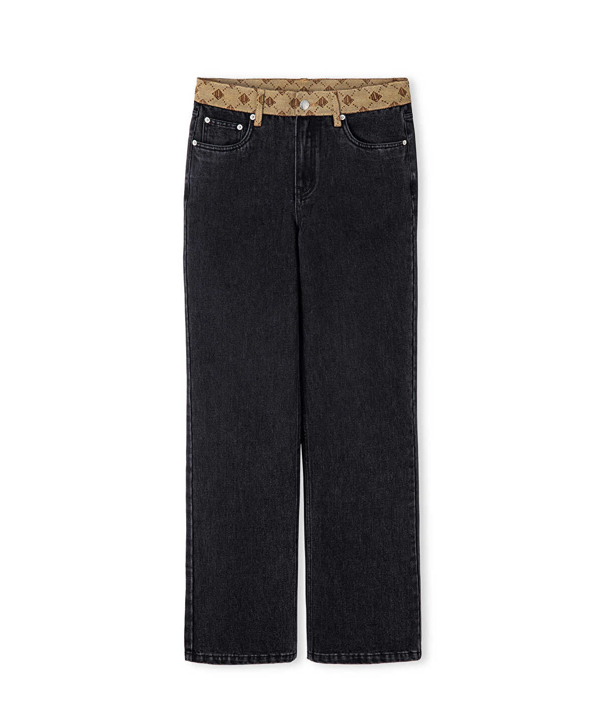 Monogram Jacquard Jeans