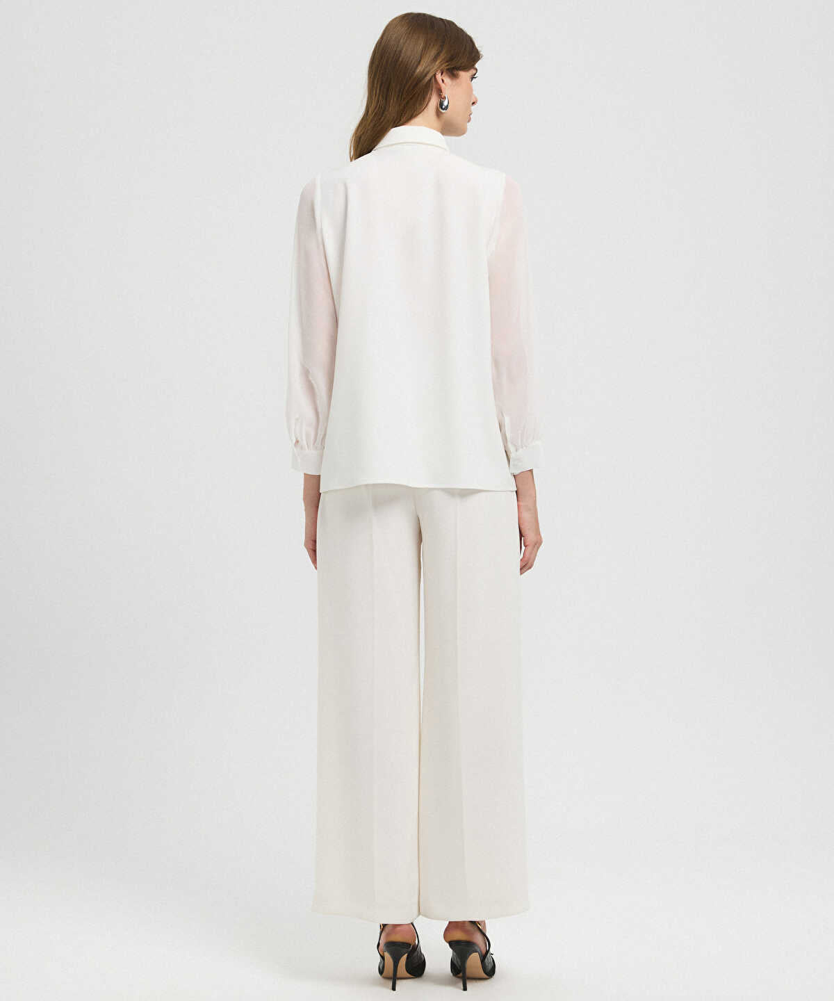 Shirt with Embellished Placket