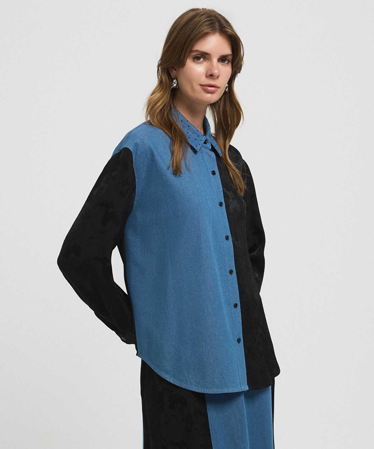 Mixed Rhinestone Shirt