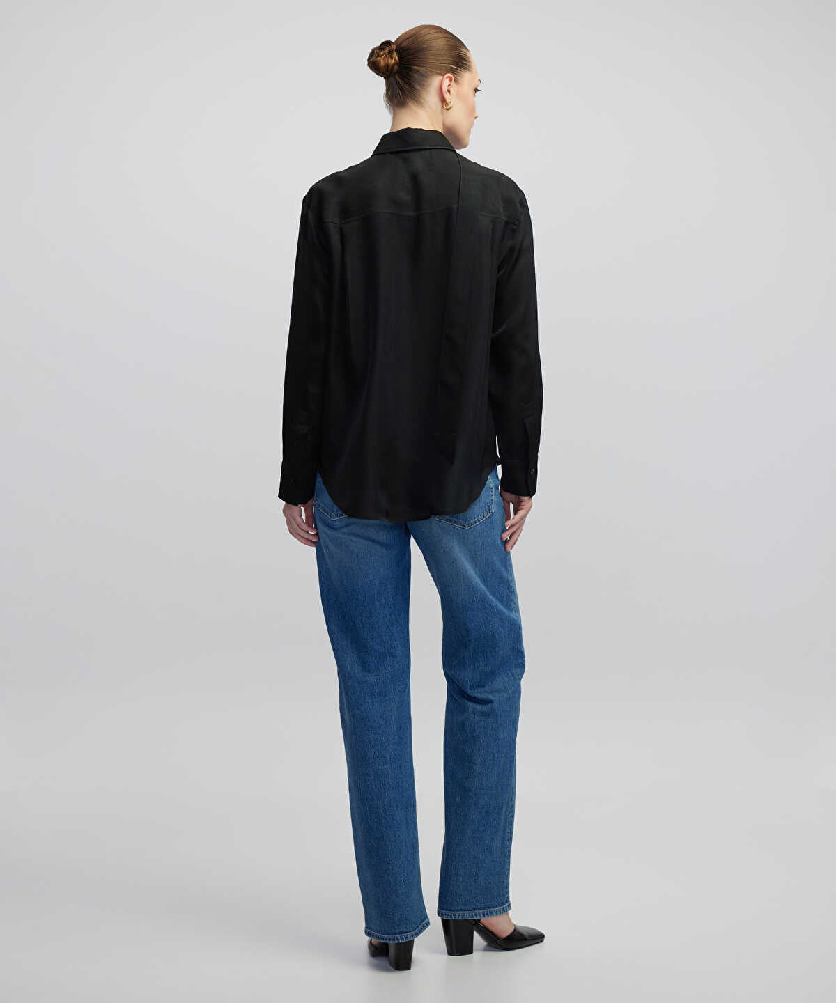 Shirt with Metal Buttons