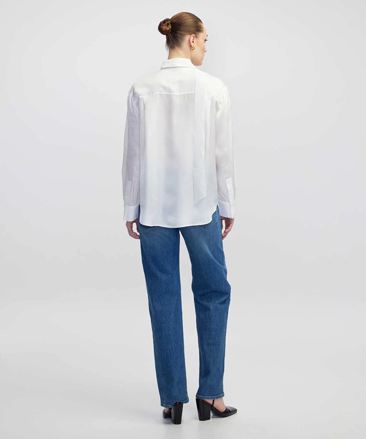 Shirt with Metal Buttons