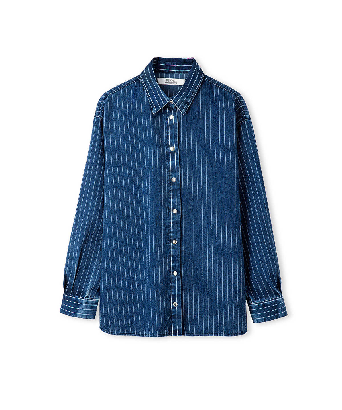 Striped Denim Shirt