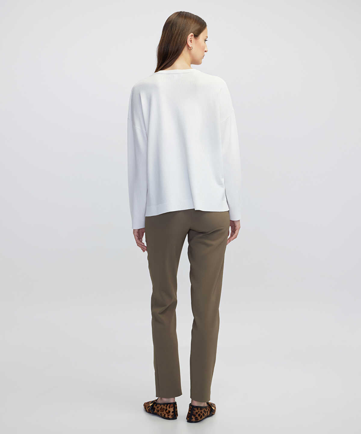 Embellished Cutout Knit Sweater