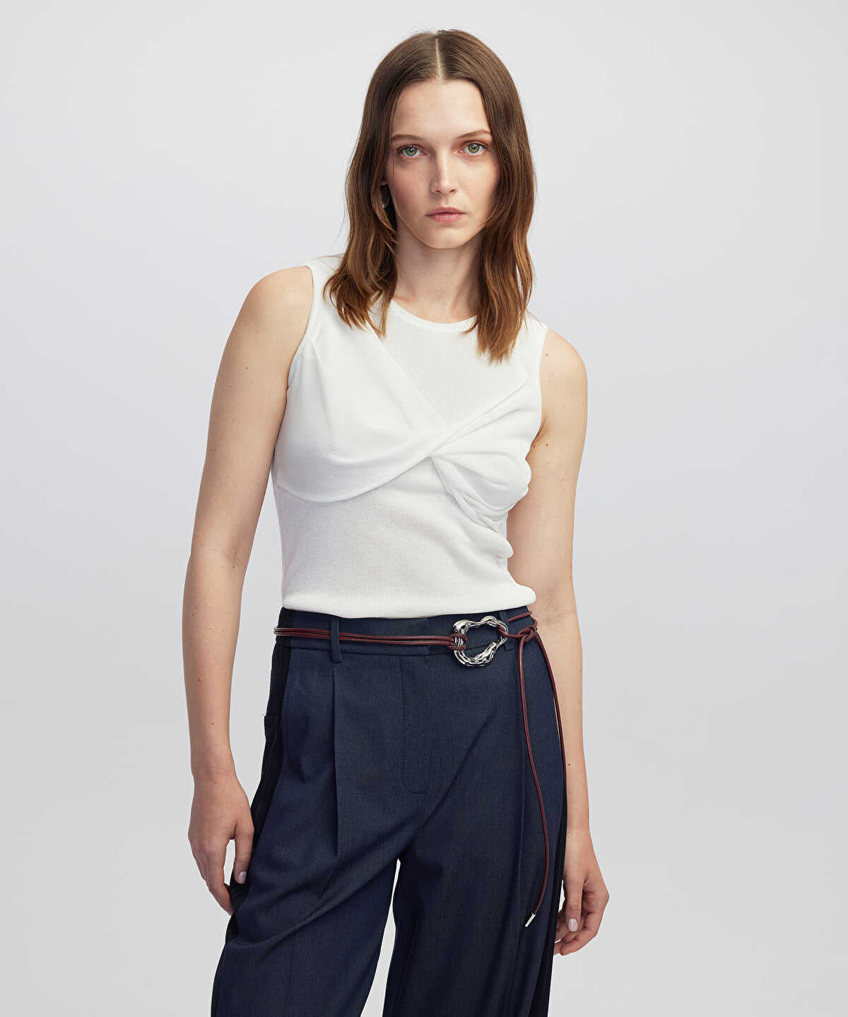 Twisted Knit Top