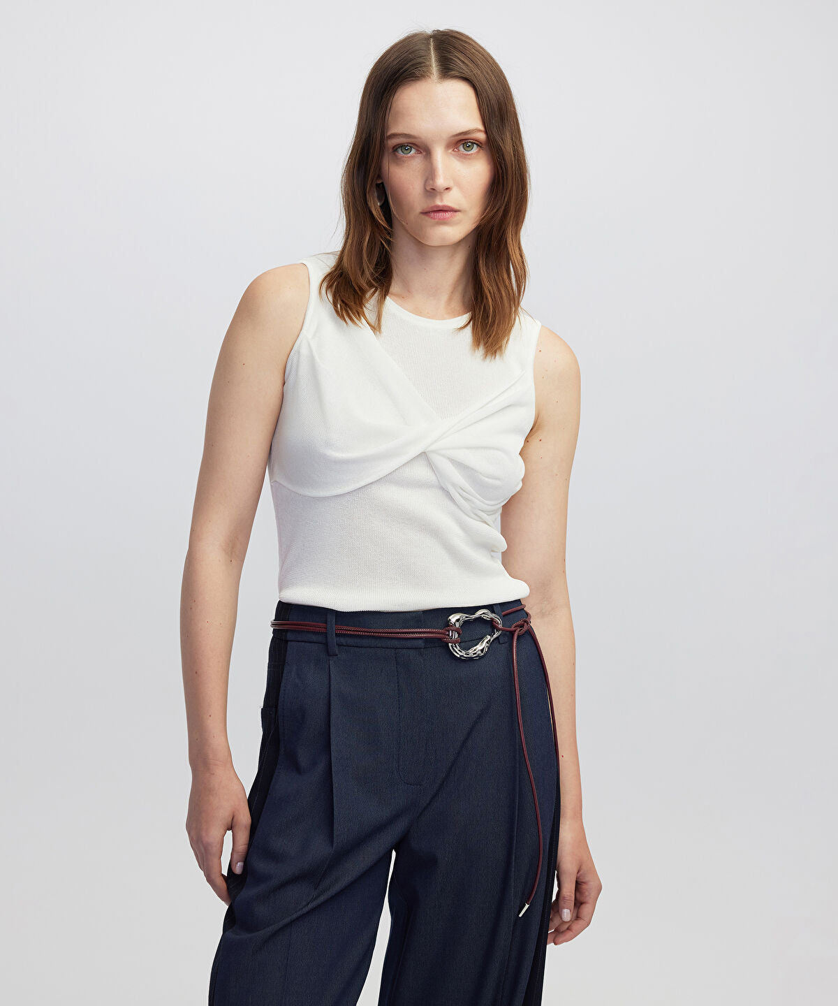 Twisted Knit Top