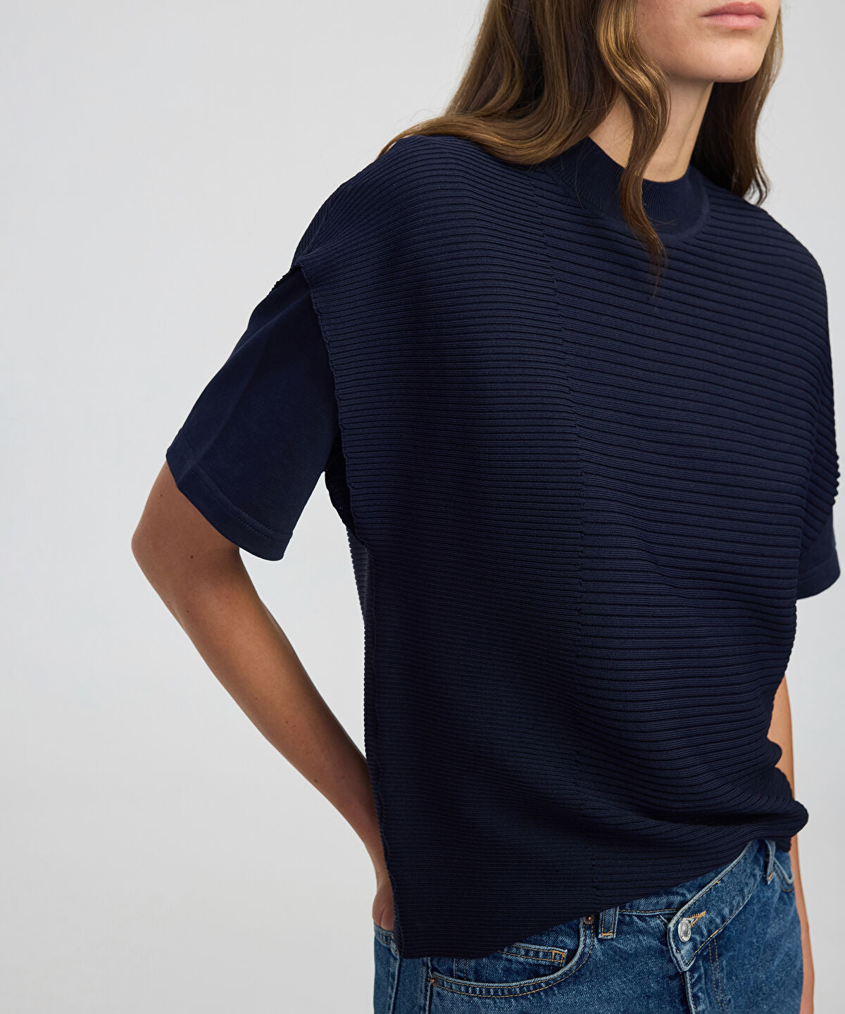 Two-Piece Knit Top