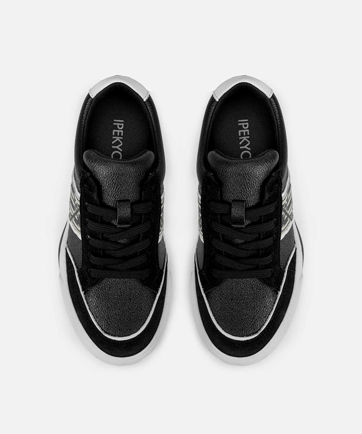 Monogram Print Sneakers
