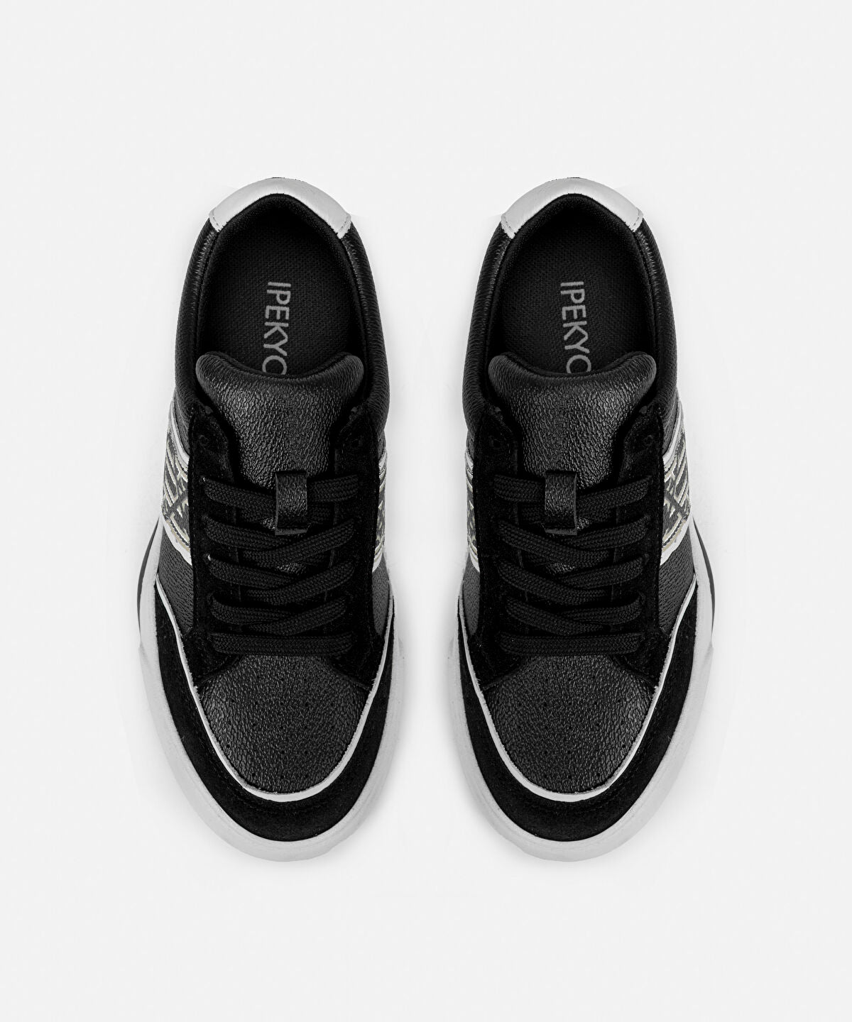 Monogram Print Sneakers