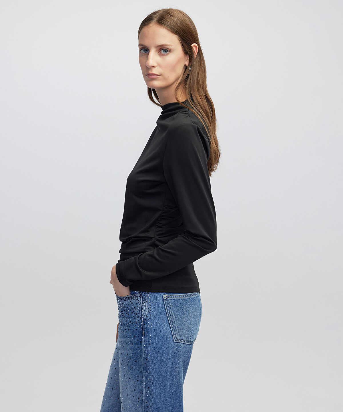 Gathered T-Shirt