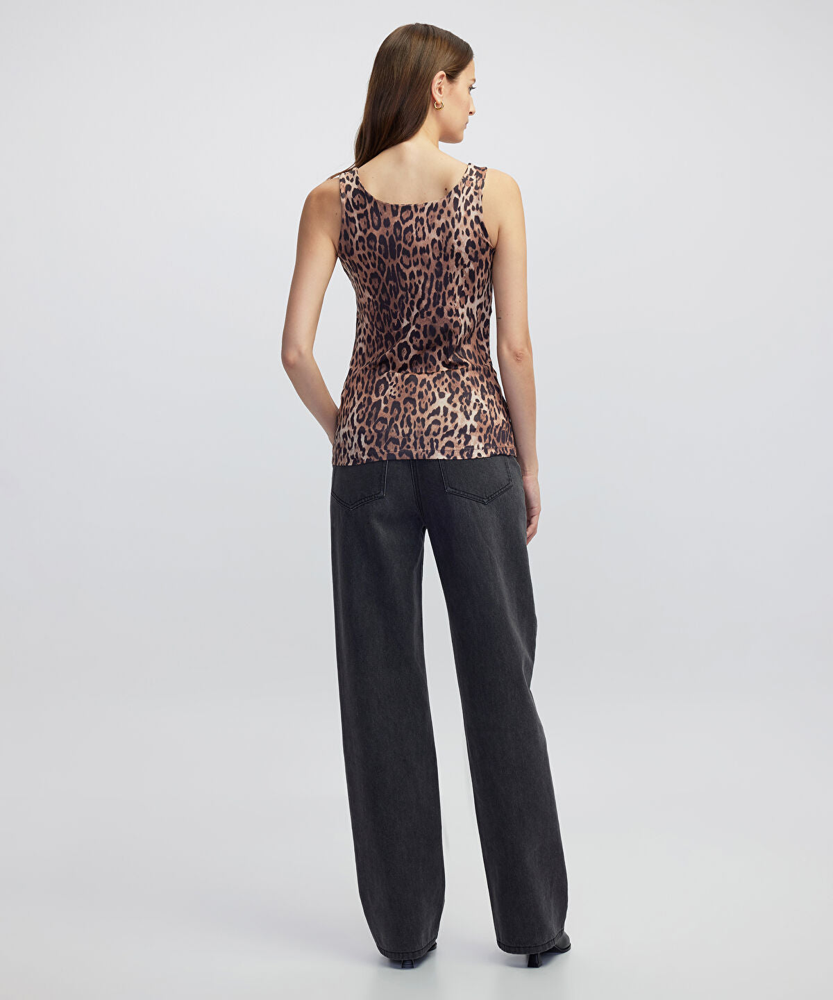 Animal Print Tank Top
