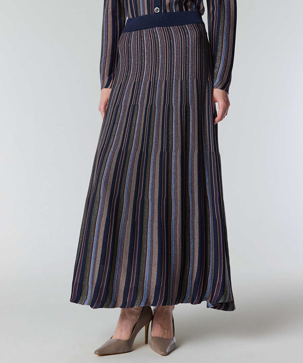 Jacquard Knit Skirt