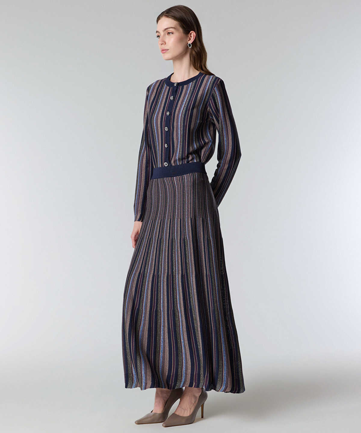 Jacquard Knit Skirt