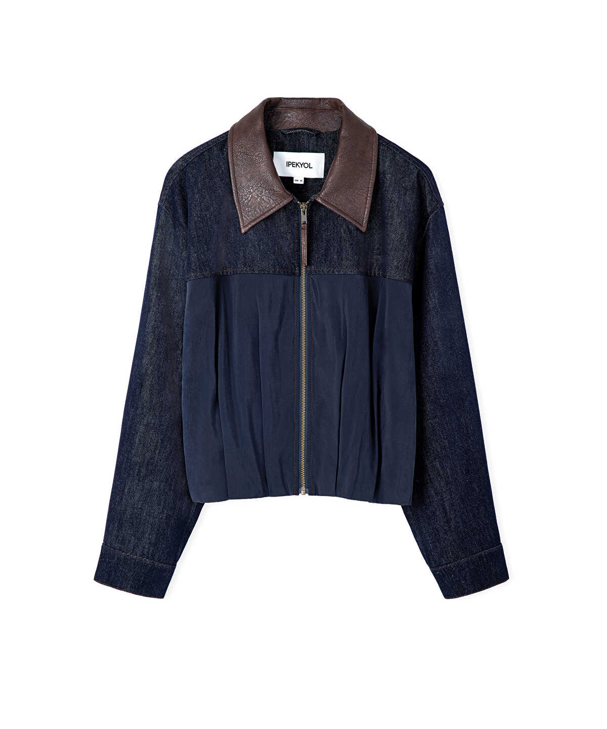 Contrast Collar Bomber Jacket