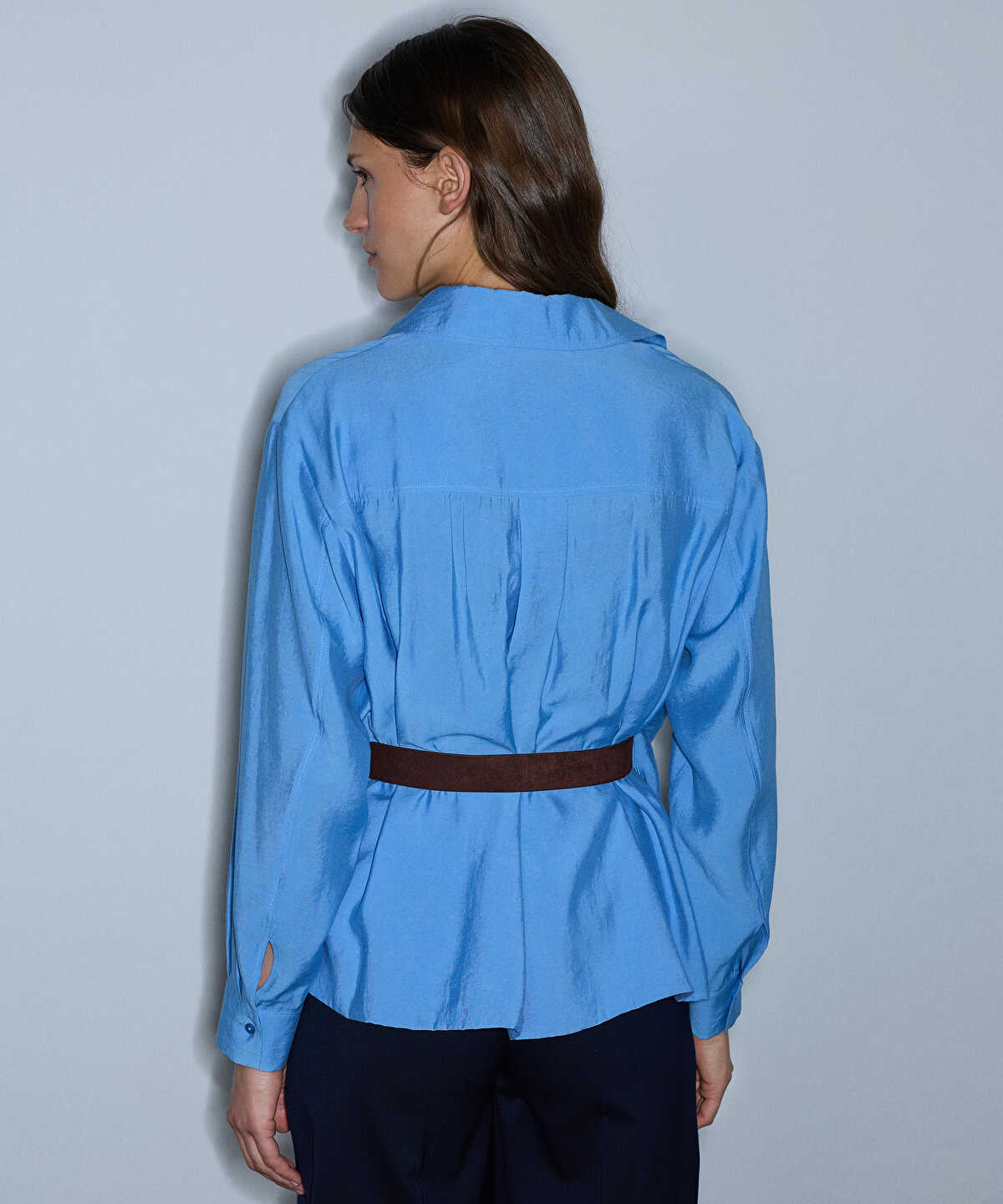 Belted Blouse