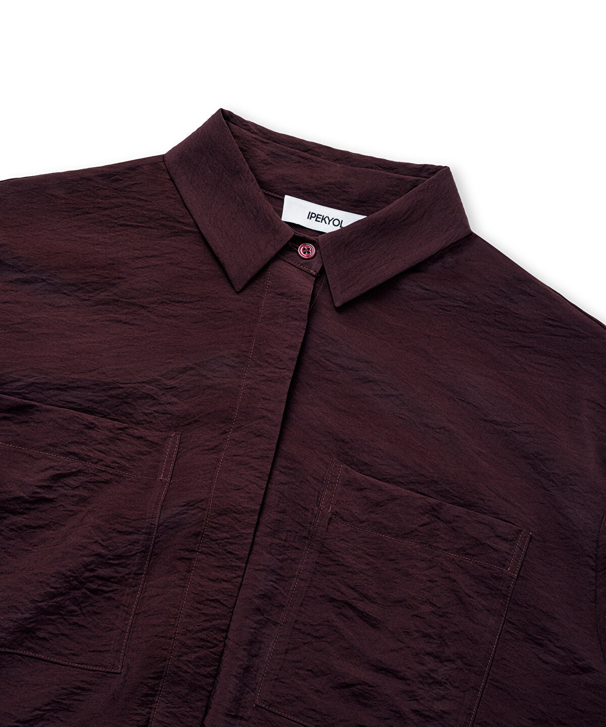 Crinkle-Effect Shirt