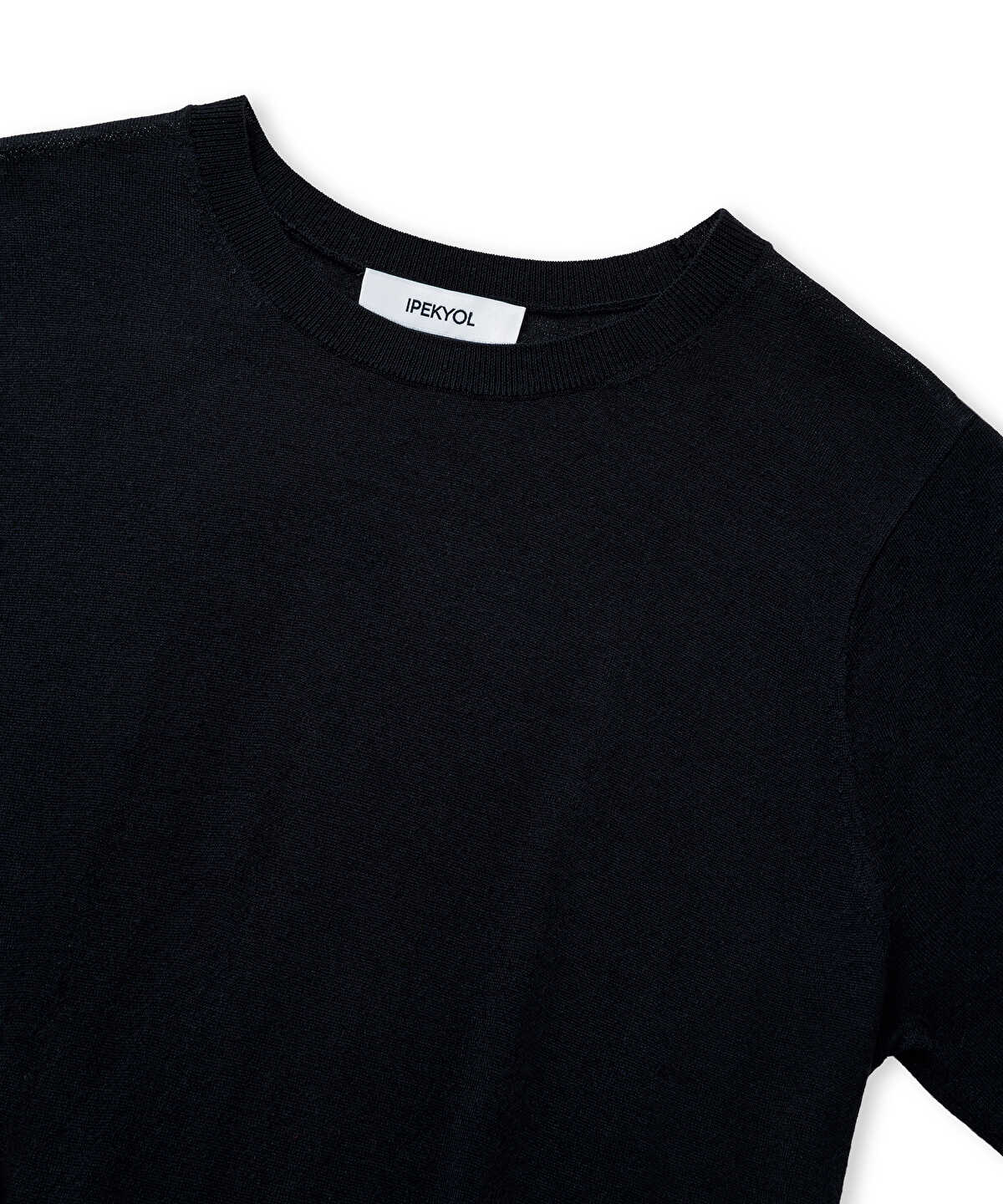 Basic Wool-Blend Knit Top
