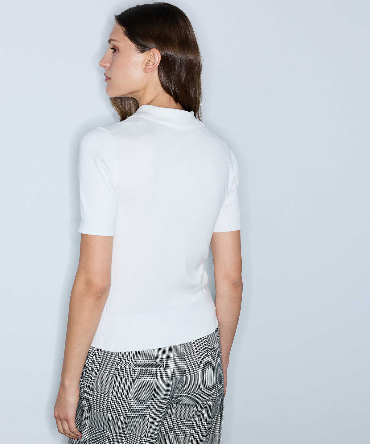 Polo Knit Top