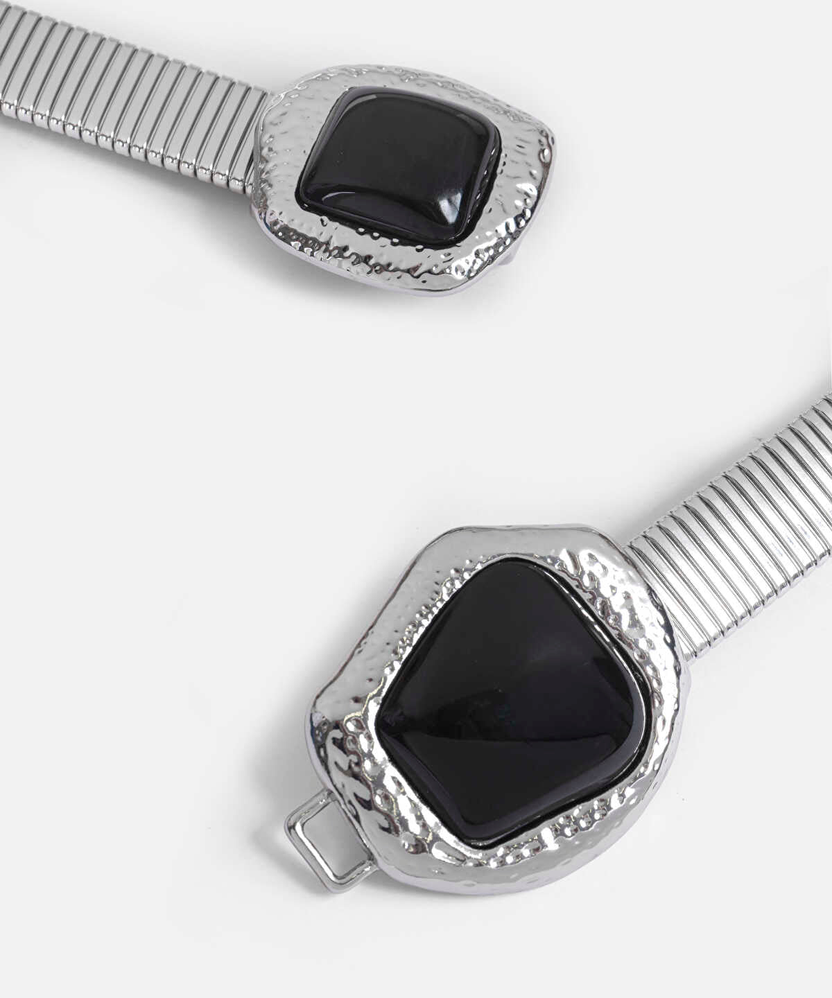 Double-Buckle Metal Belt