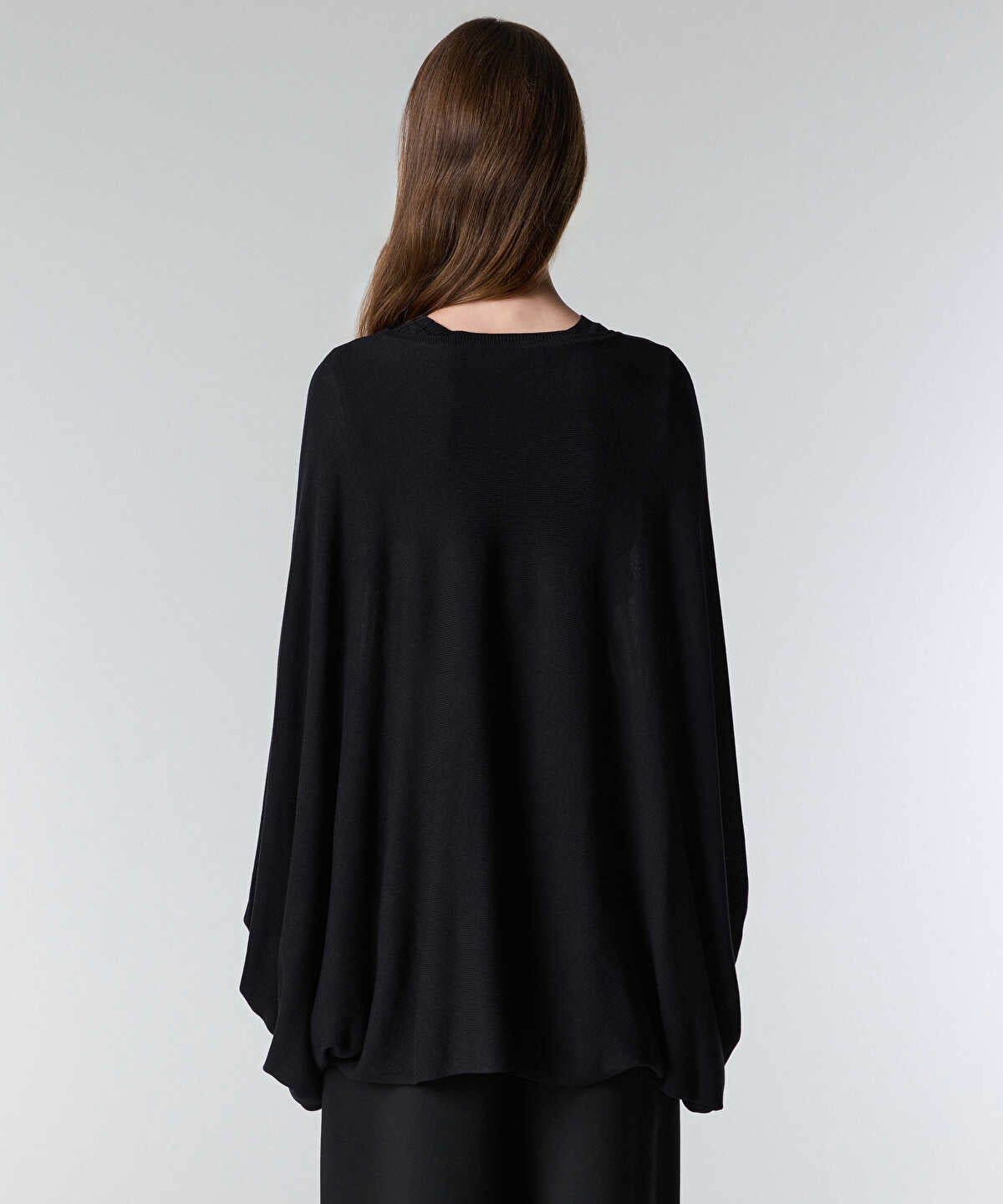 Faux-Pearl Button Knit Cardigan